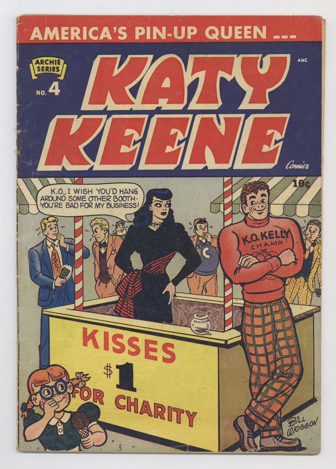 Katy Keene #4 VG- 3.5 1951