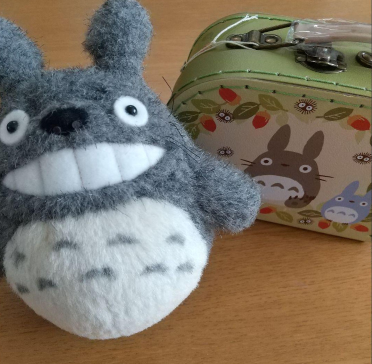 Ghibli My Neighbor Totoro Mini Size Trunk Totoro Stuffed Animal Set
