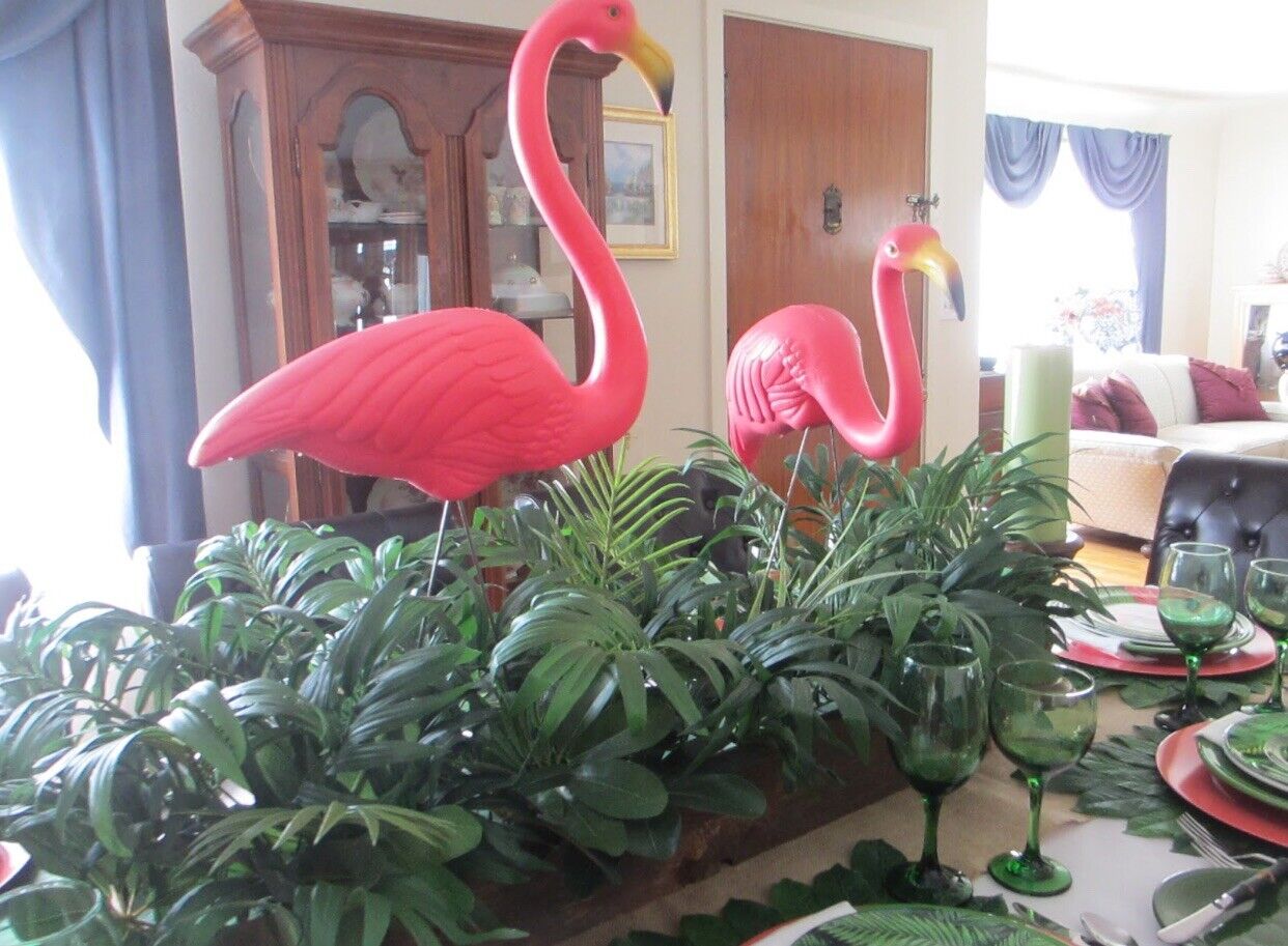 Original Featherstone Pink Flamingo Set.