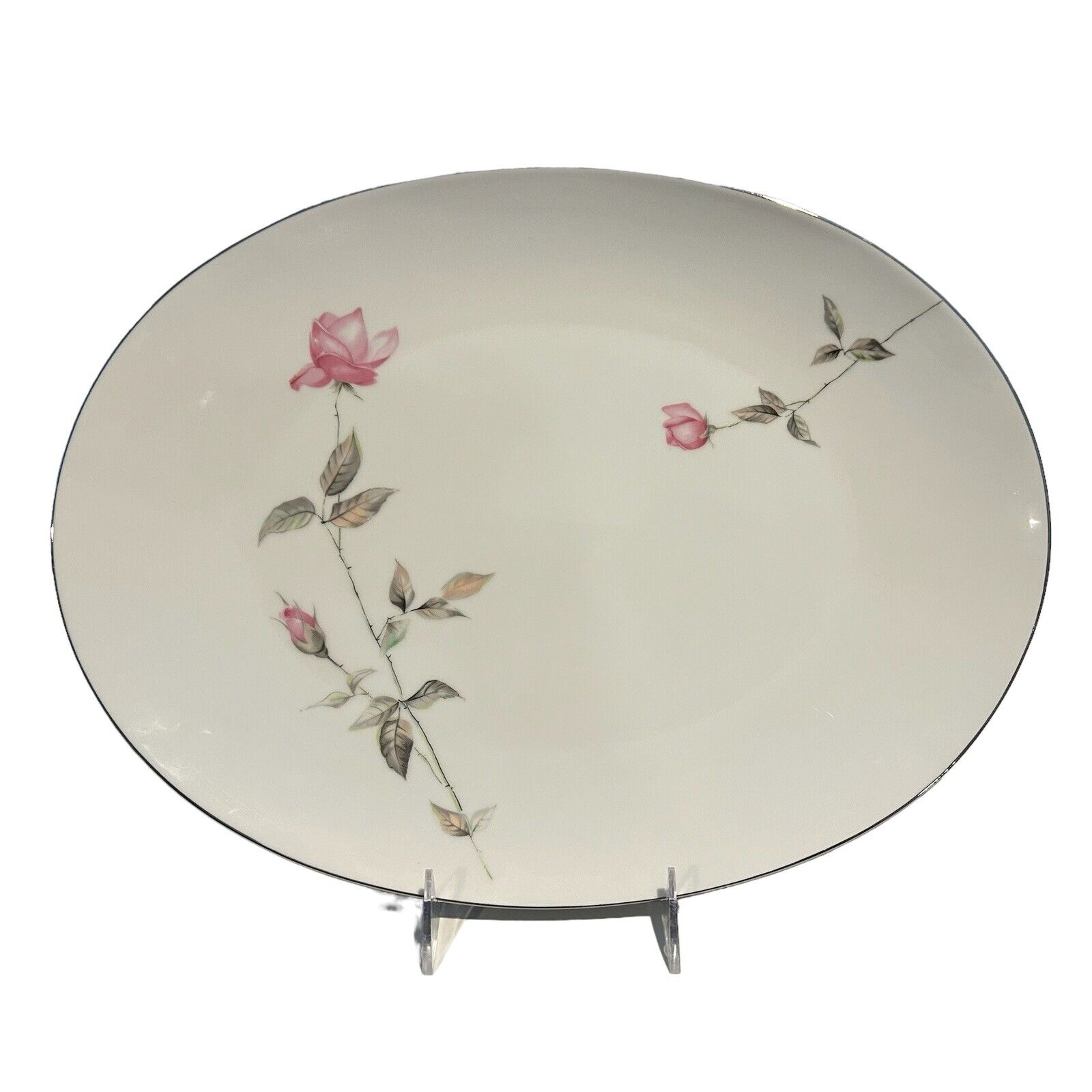 Style House DAWN ROSE Serving Platter 15.5\