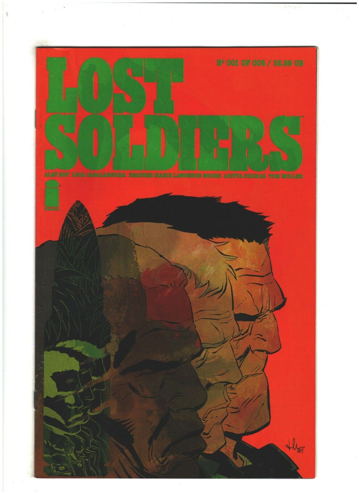 Lost Soldiers #1 VF/NM 9.0 Image Comics 2020 Ales Kot