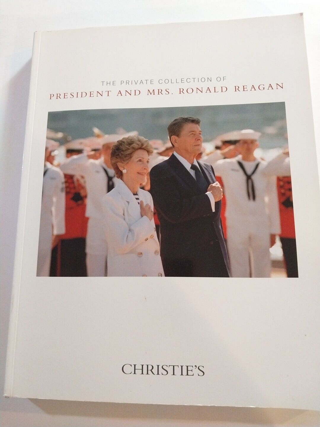 Christie's President & Mrs. Ronald Reagan Collection # 12190 / Very Good 