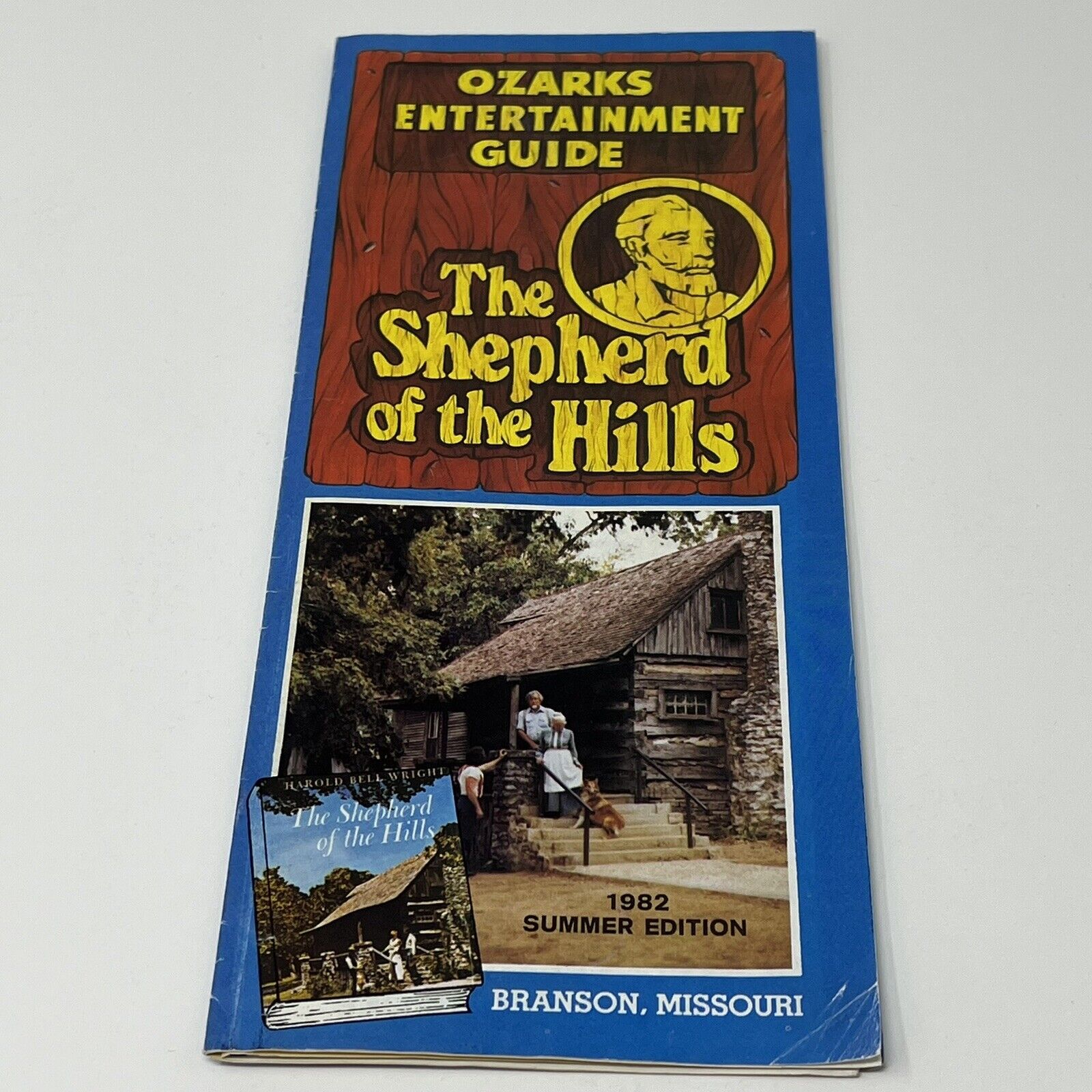 1982 Ozarks Entertainment Guide Shepherd of The Hills Branson MO Brochure