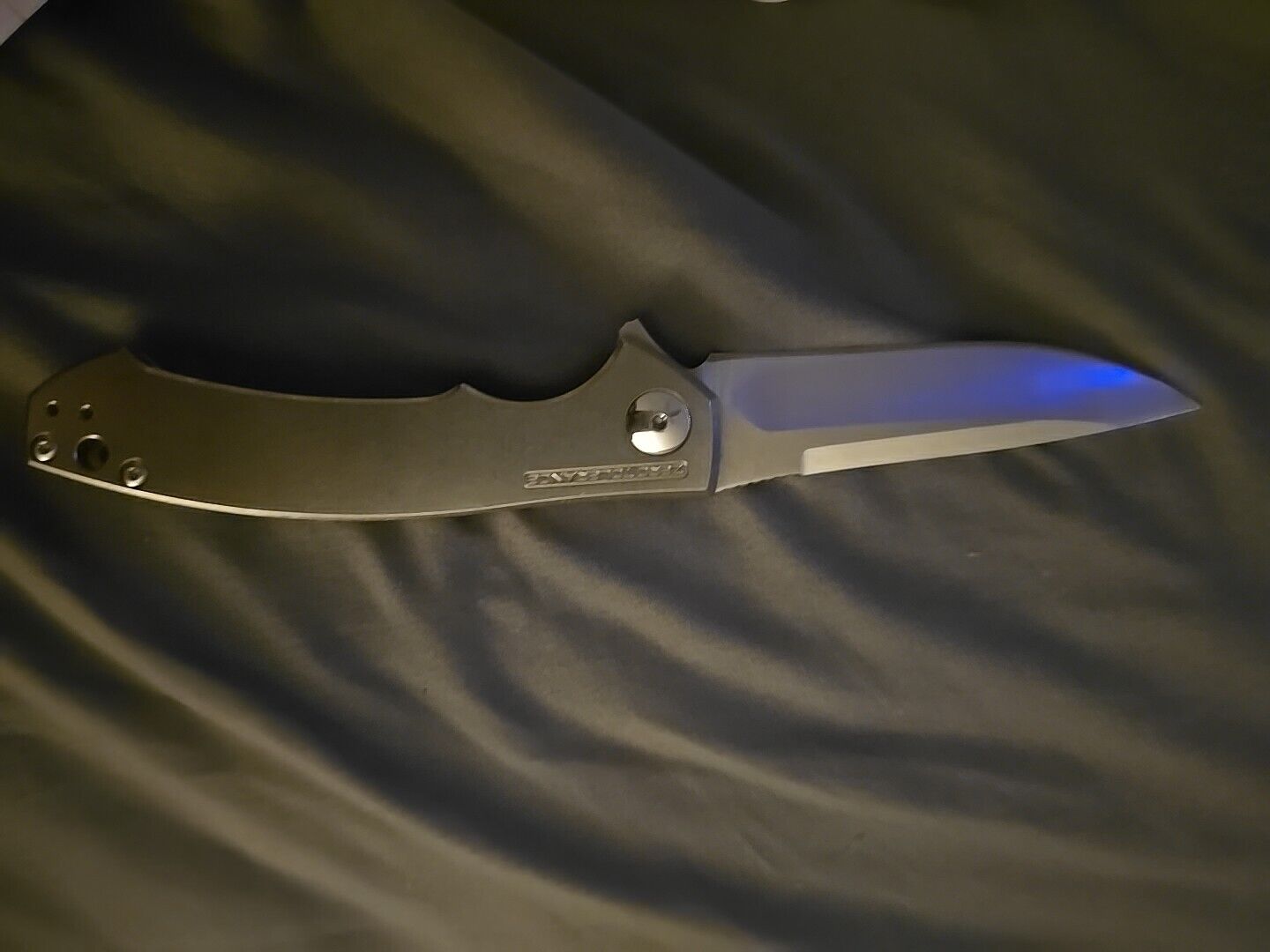 Used Zero Tolerance Knives ZT 0450 S35VN TI Flipper Knife Sinkevich design