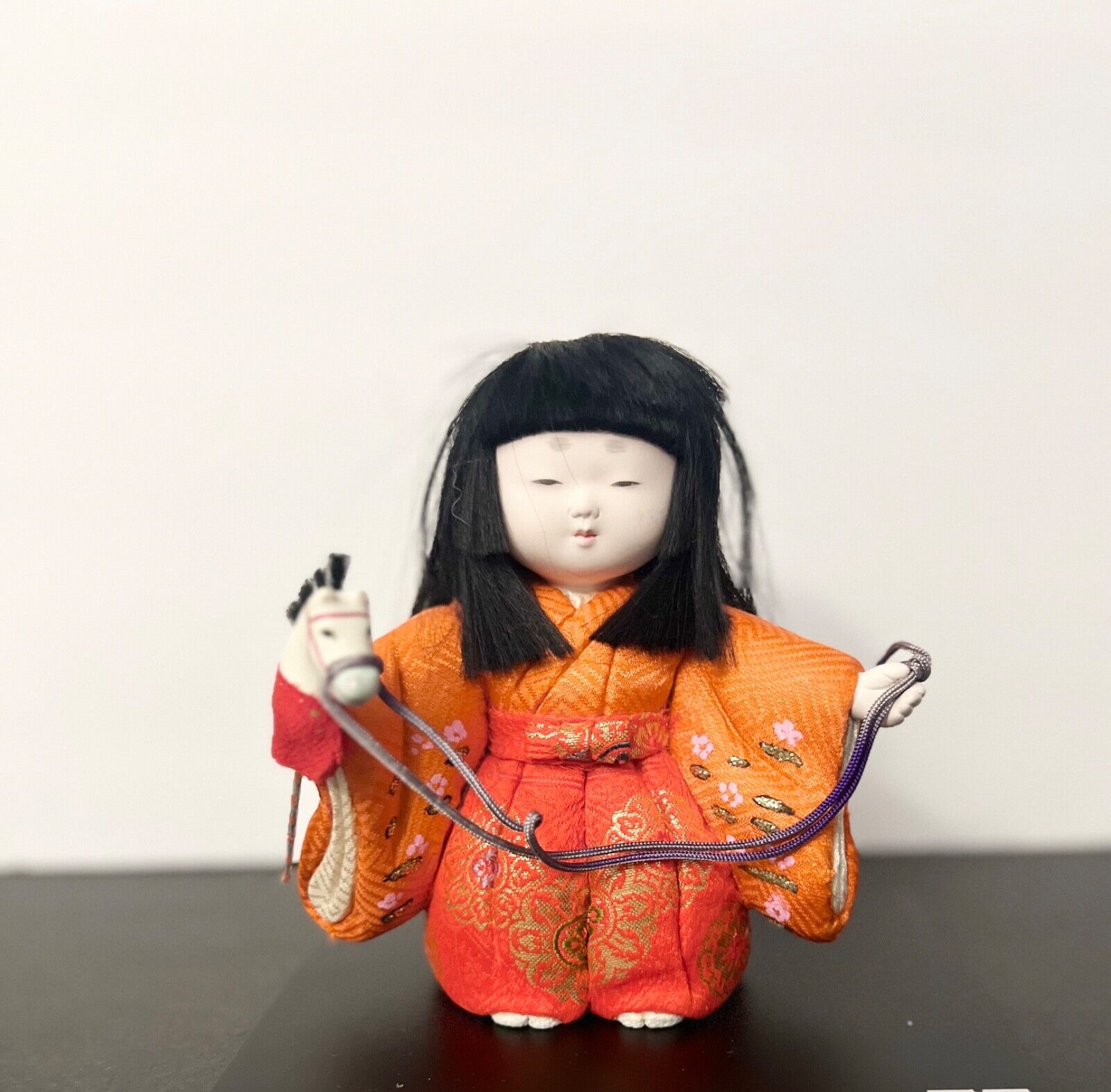 Vintage Kimekomi Doll Girl Kasugawa