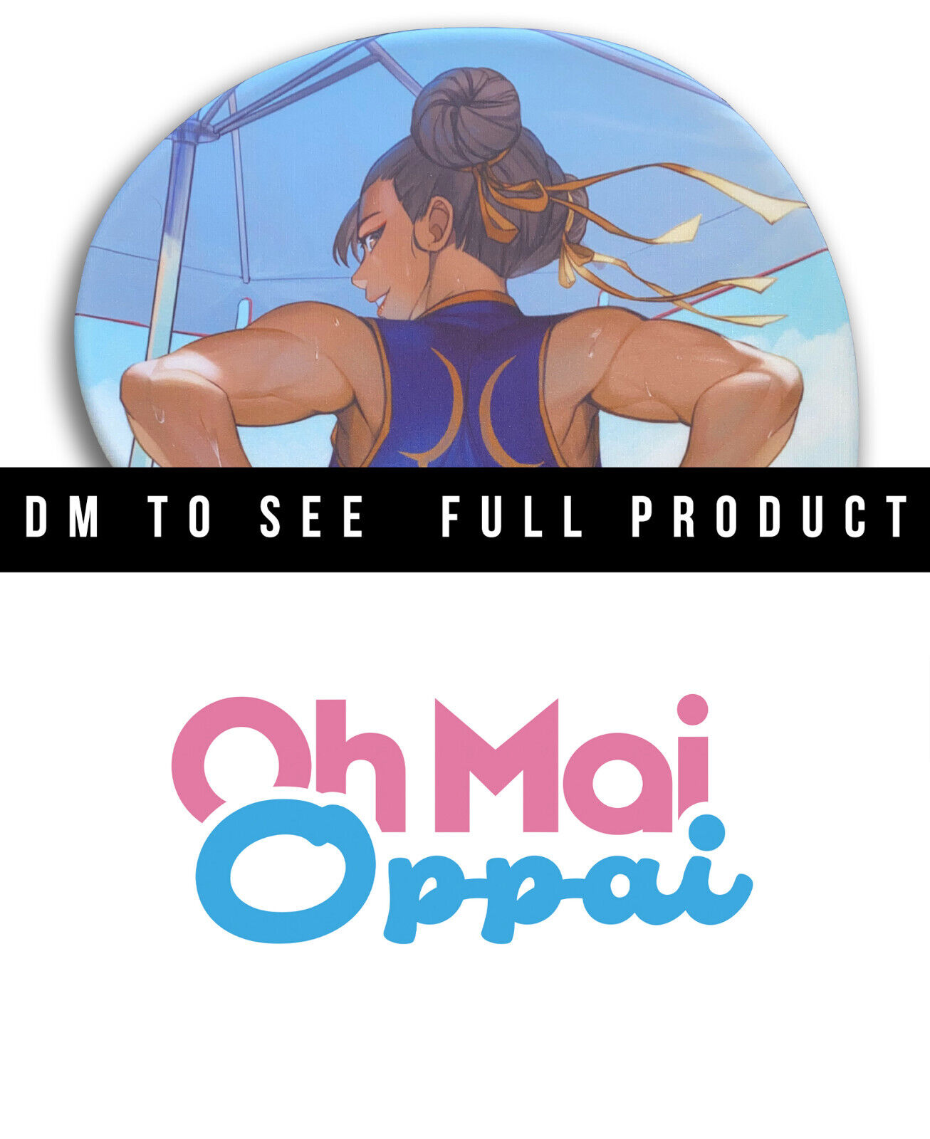 Chun Li from Street Fighter Oppai Mousepad - Version A.