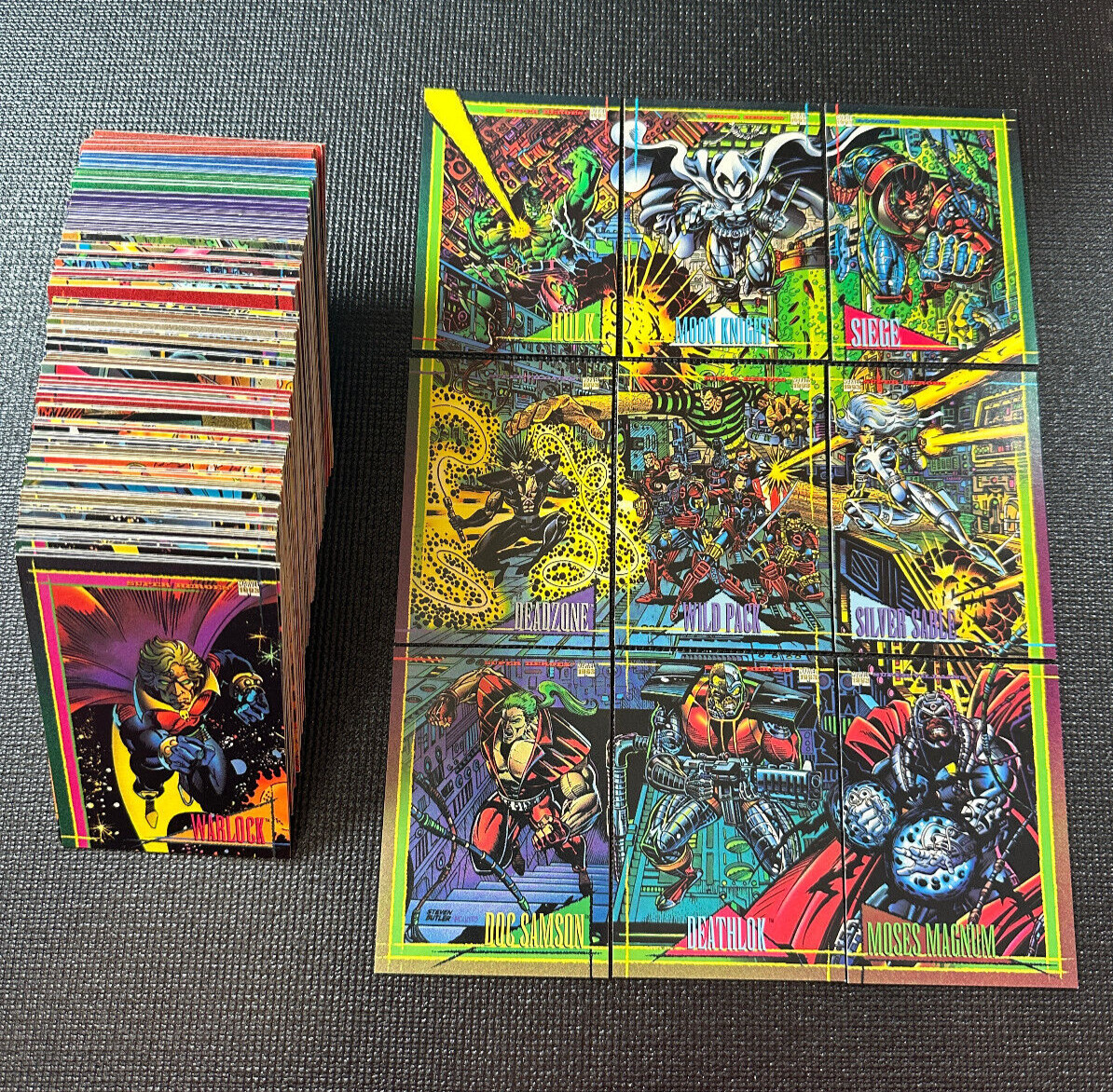 1993 Marvel Universe Series 4 - 180 Card Complete Base Set