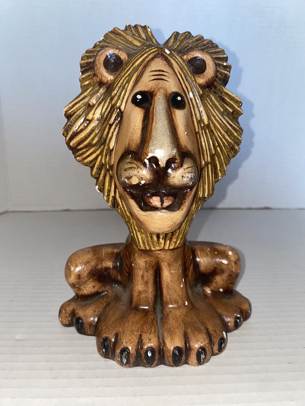 Vintage Lions Club Memorabilia Figurine-See Pictures