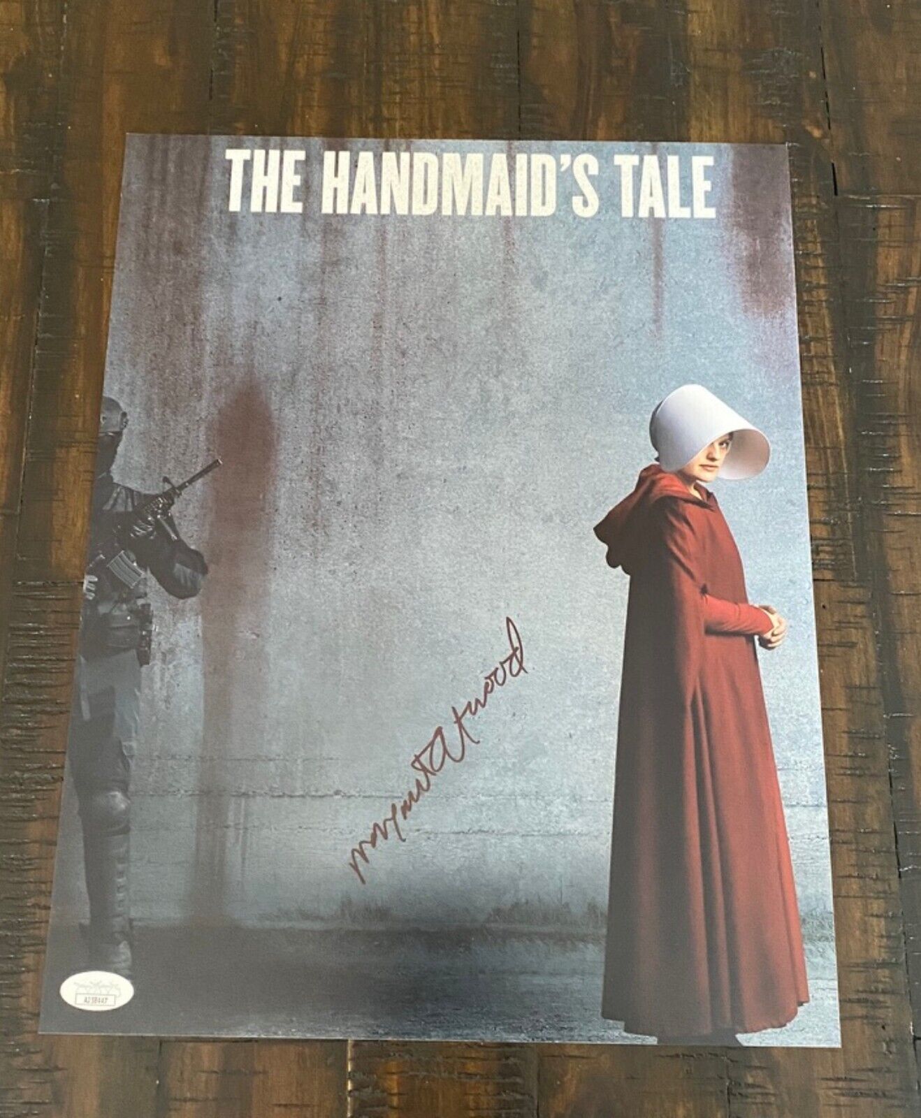 MARGARET ATWOOD SIGNED AUTOGRAPH THE HANDSMAID\'S TALE 11X14  PHOTO JSA COA PROOF