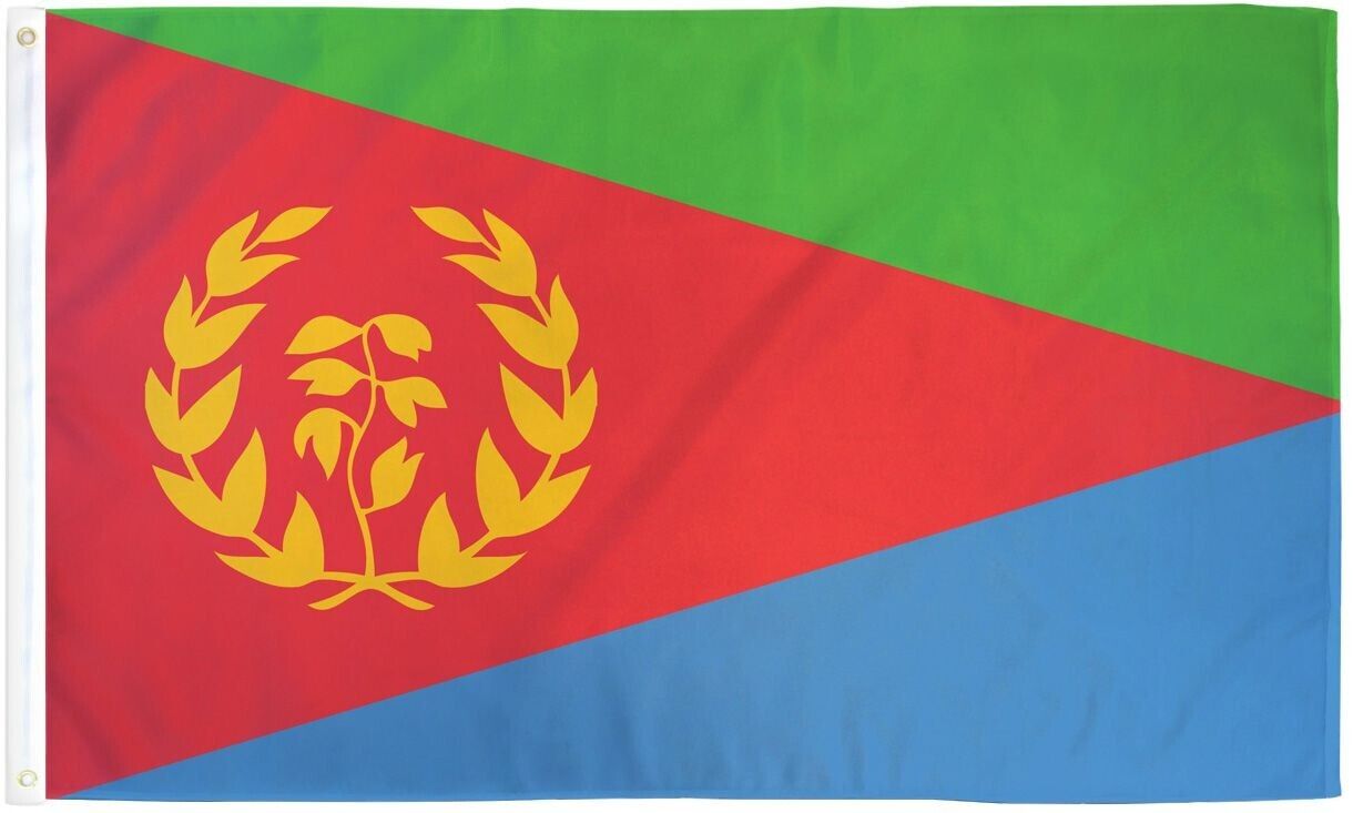 3x5 Eritrean Flag - Polyester flag of Eritrea