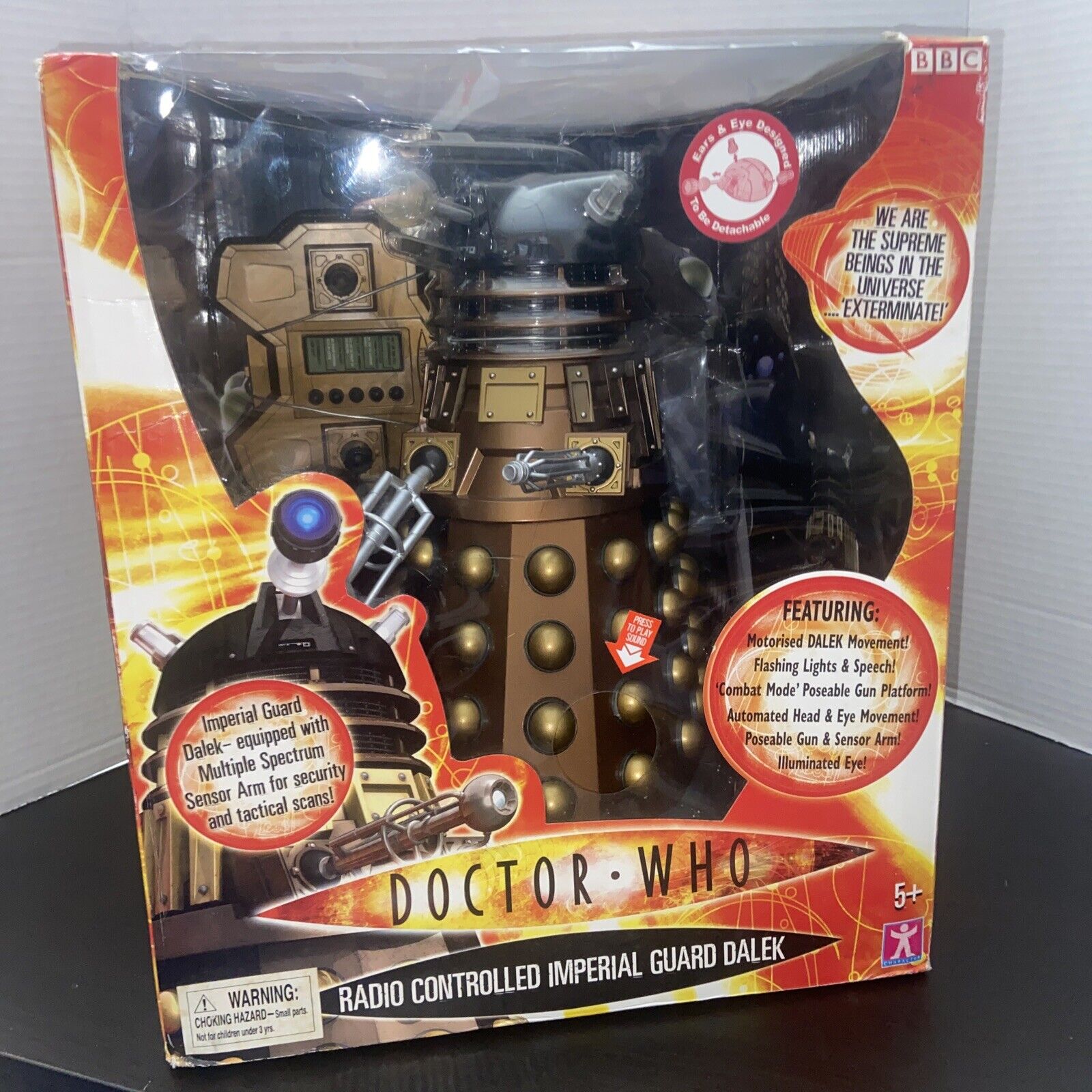 Vintage Doctor Who  BBC Radio Controlled Imperial Guard Dalek New In Box