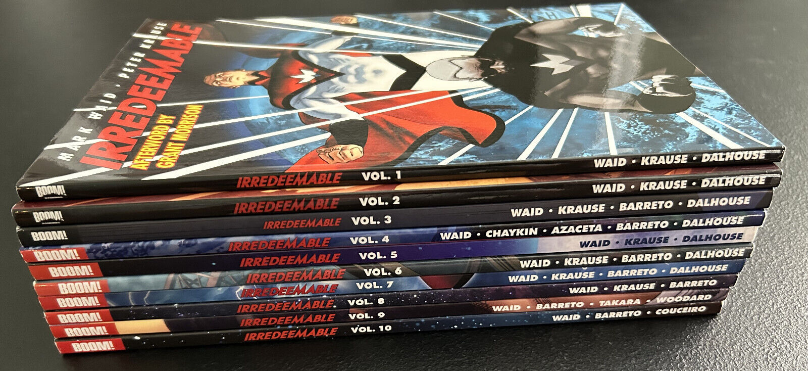 Irredeemable Trade Paperback TPB Complete 10 Book Lot Mark Waid VOL 1-10