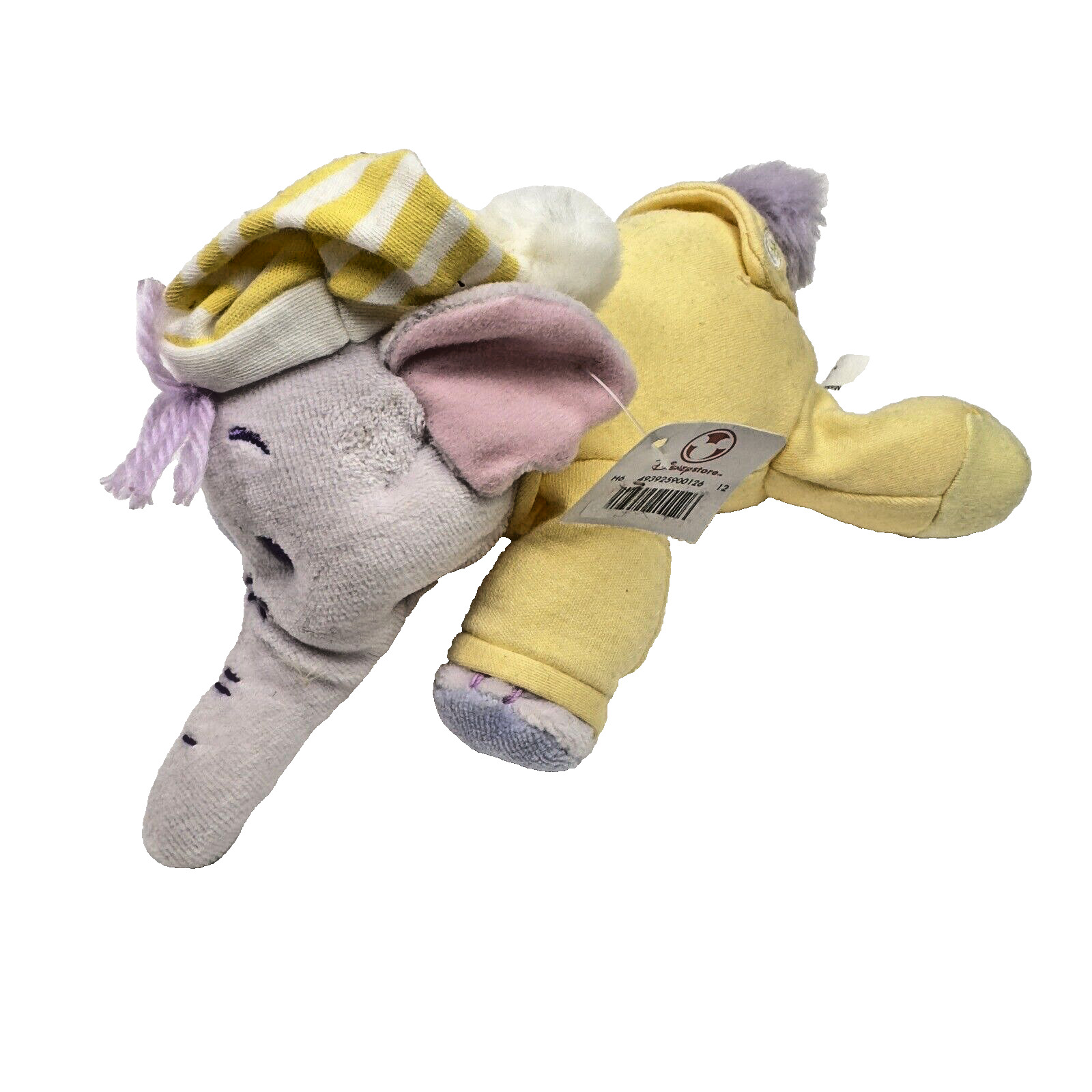 Heffalump Lumpy Sleeper Pajamas Plush 6” Disney Store Winnie the Pooh NWT RARE