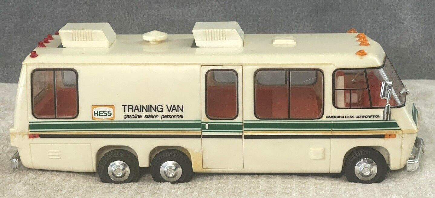 1978 Amerada HESS Toy Truck Training Van in Original Box w/Inserts Vintage 