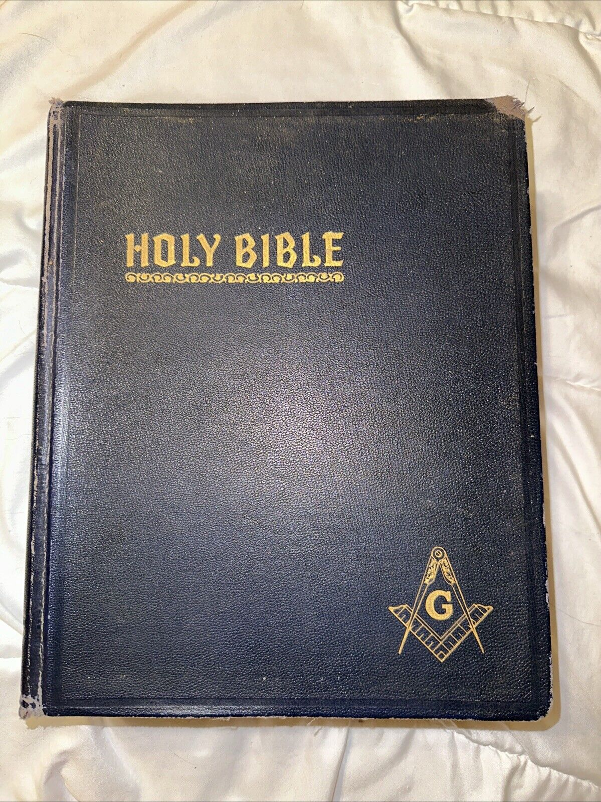 Holy Bible Masonic Edition Cyclopedic Indexed 1951 Red Letter Edition Hertel