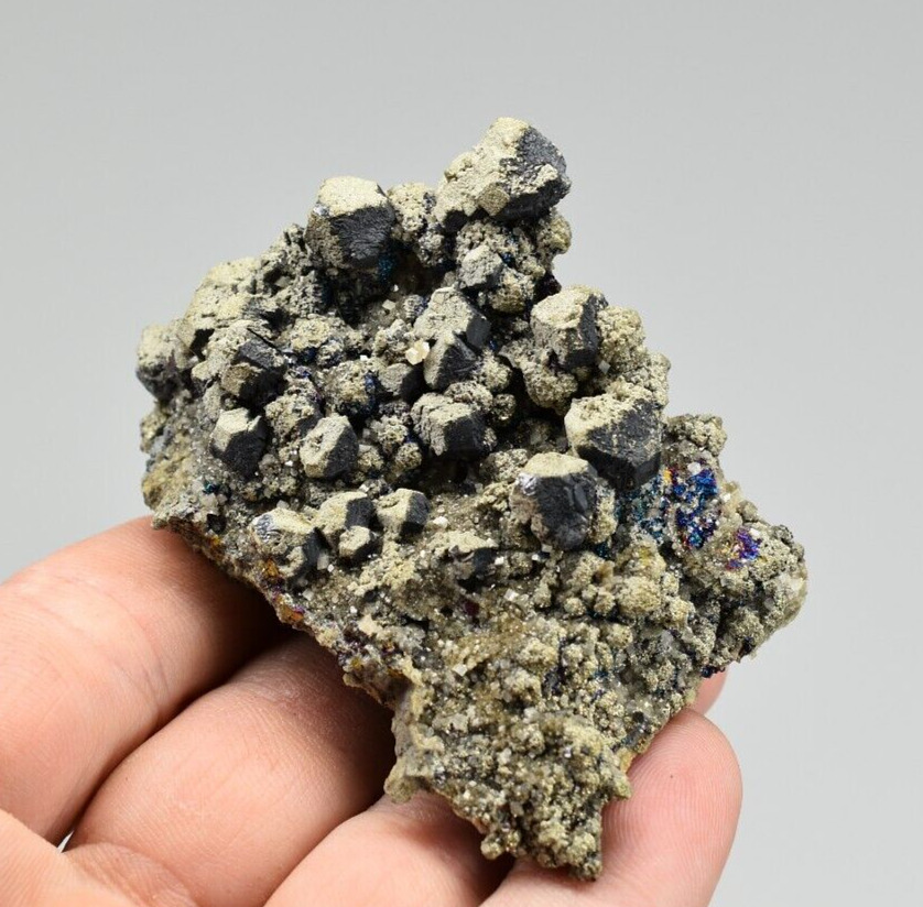 Galena, Pyrite, Sphalerite, Chalcopyrite - Buick Mine, Iron Co., Missouri