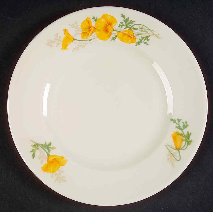 Syracuse Poppy Bread & Butter Plate 705468