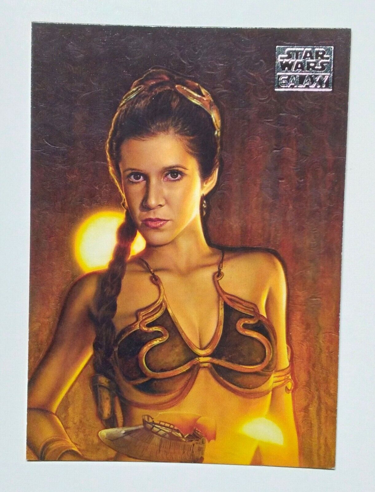 2012 Topps Star Wars Galaxy Series 7 A Different Side Of Leia #4