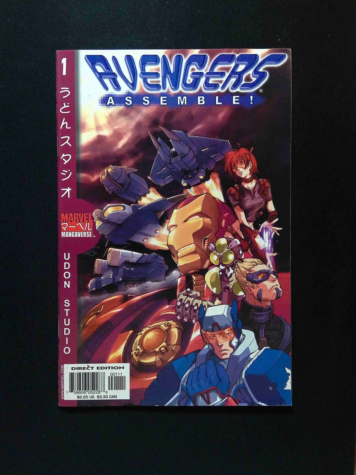 Marvel Mangaverse Avengers Assemble #1  Marvel Comics 2002 VF+