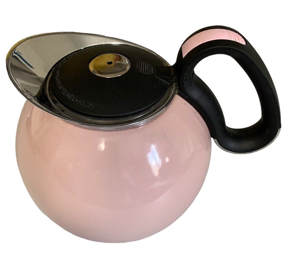 Copco Pink Enamel Tea Kettle 12 Cup