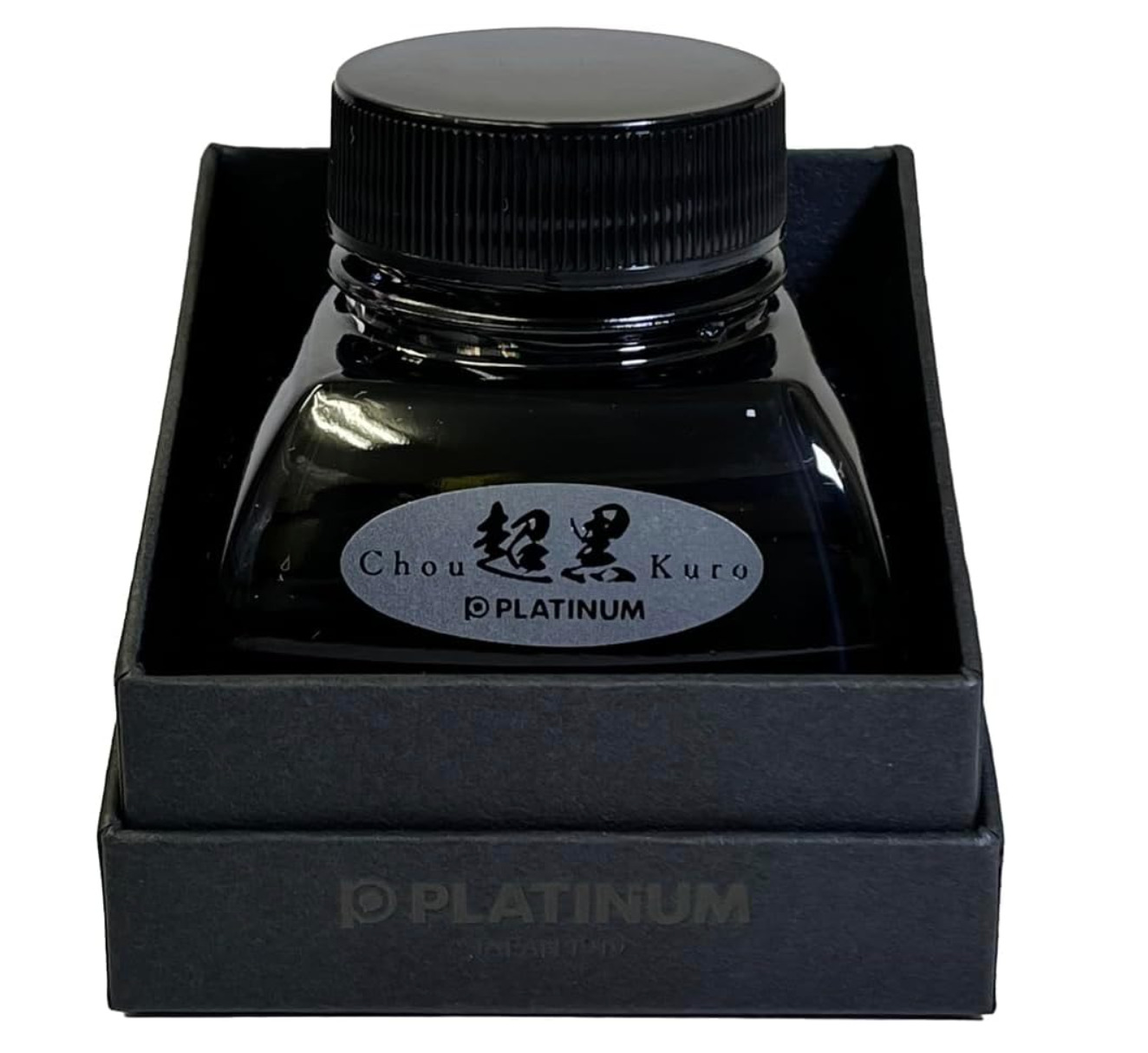 Platinum Chou Kuro Bottled Ink for Fountain Pens in Blackest Black - 60mL - NEW