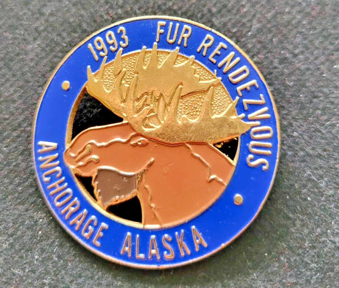 1993 Anchorage Fur Rondy Pin, \