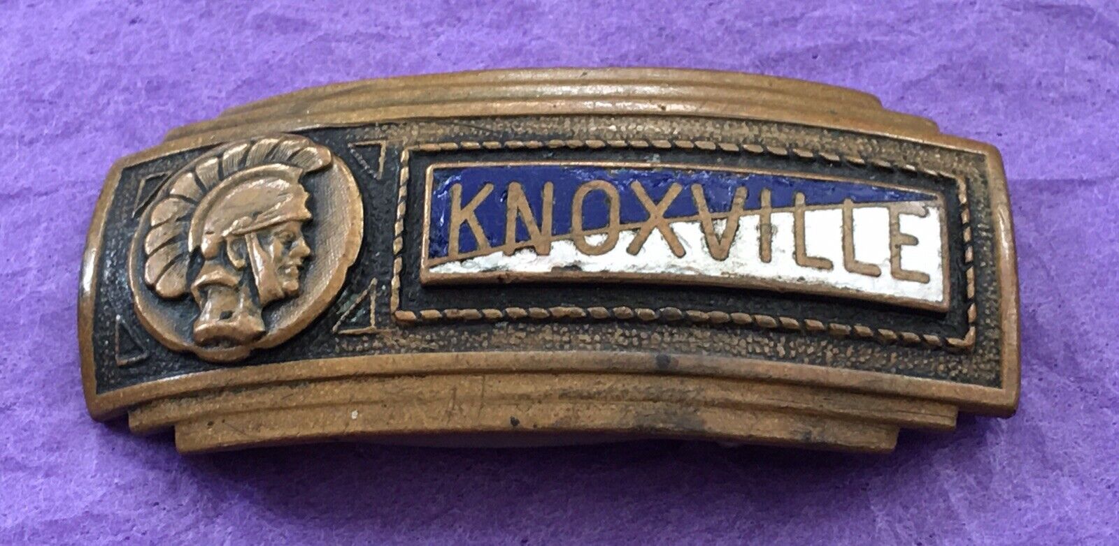 Sale   Awesome 1940’S Jenkins Knoxville Tennessee Antique Belt Buckle