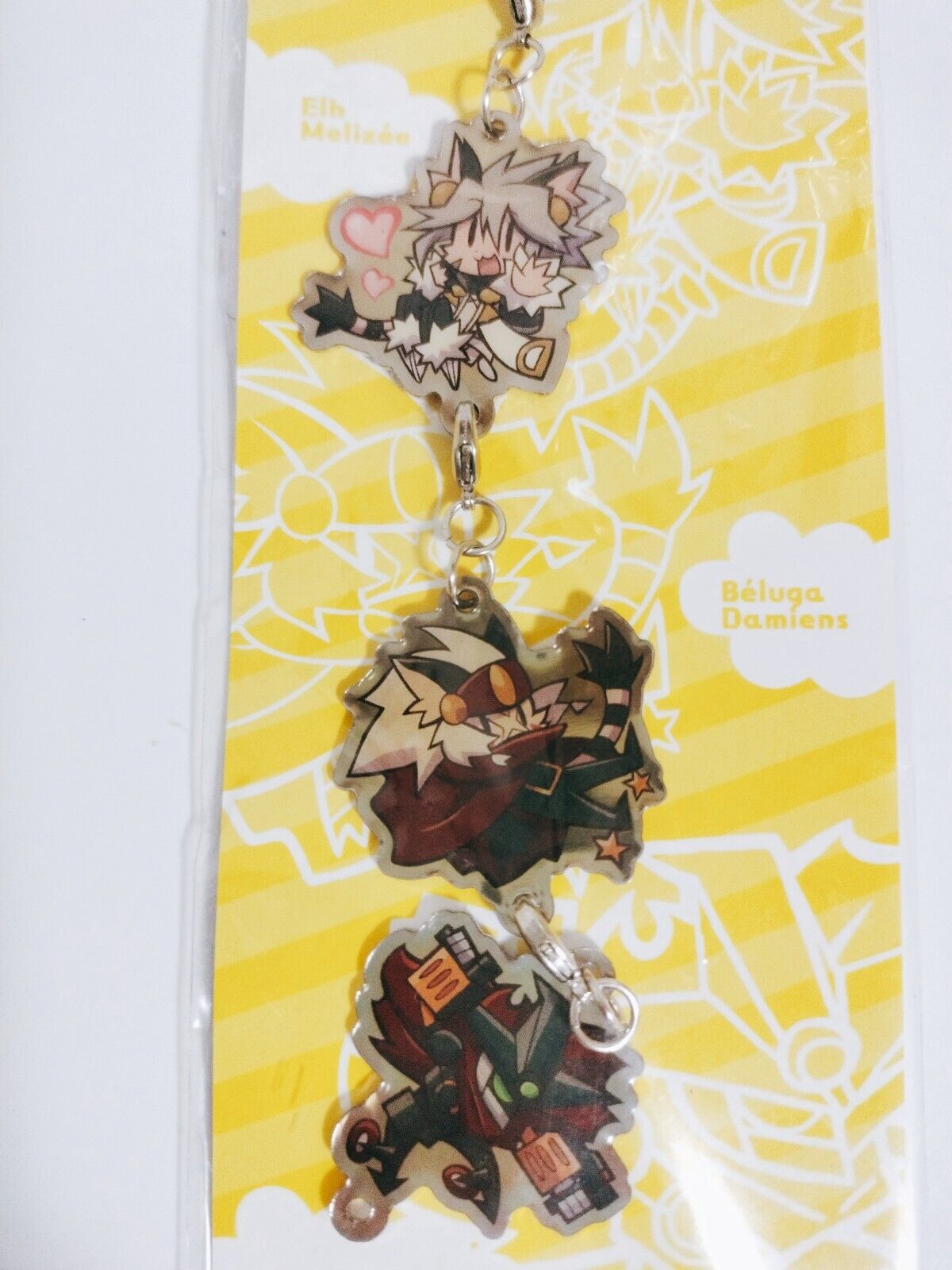 Solatorobo Official Limited Metal Charm CODA Furry DS CyberConnect2 Japan y