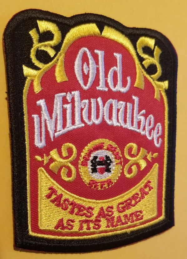 Old Milwaukee beer Embroidered Patch *