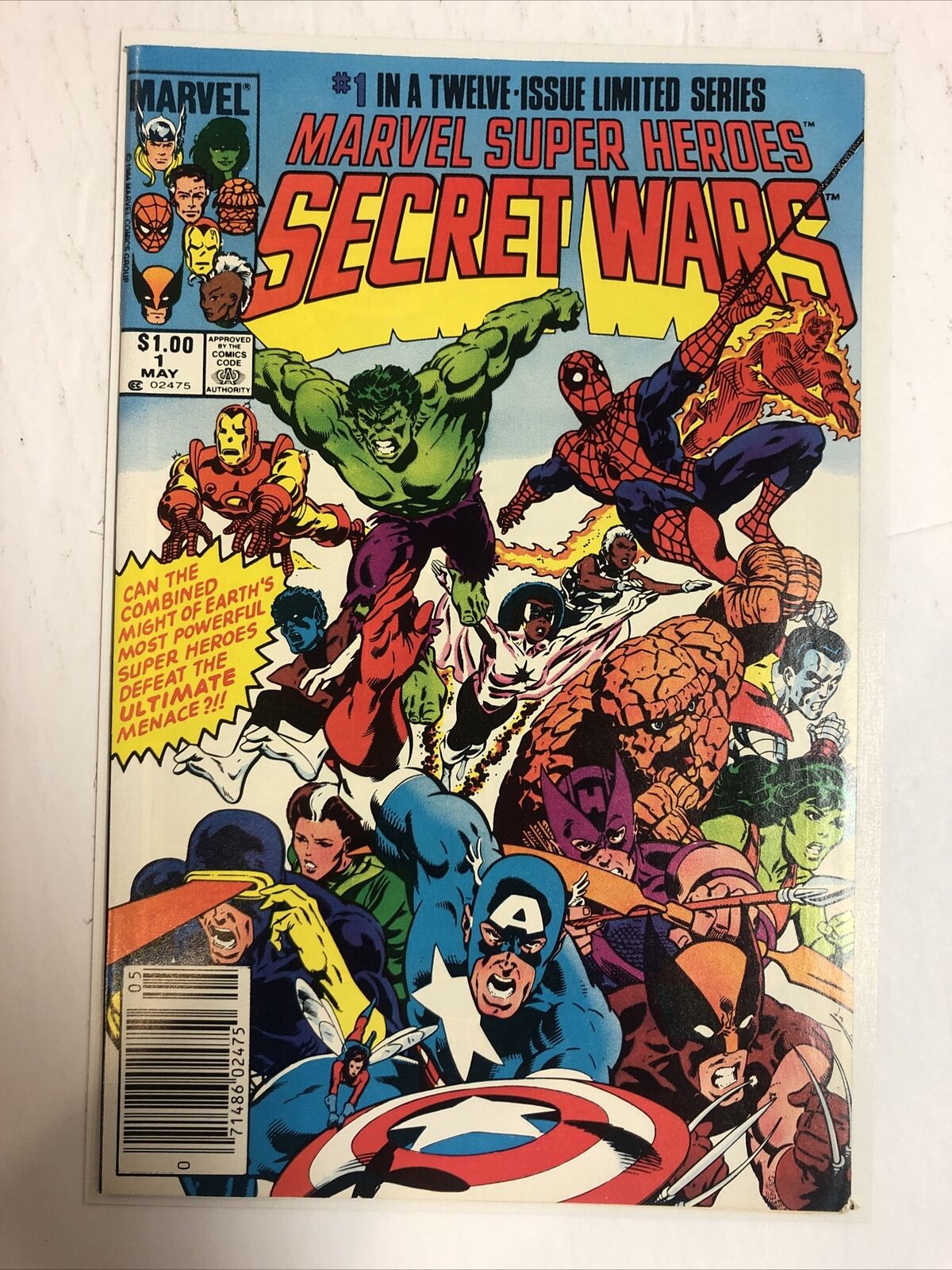 Secret Wars (1984) # 1 (VF/NM) Canadian Price Variants (CPV)