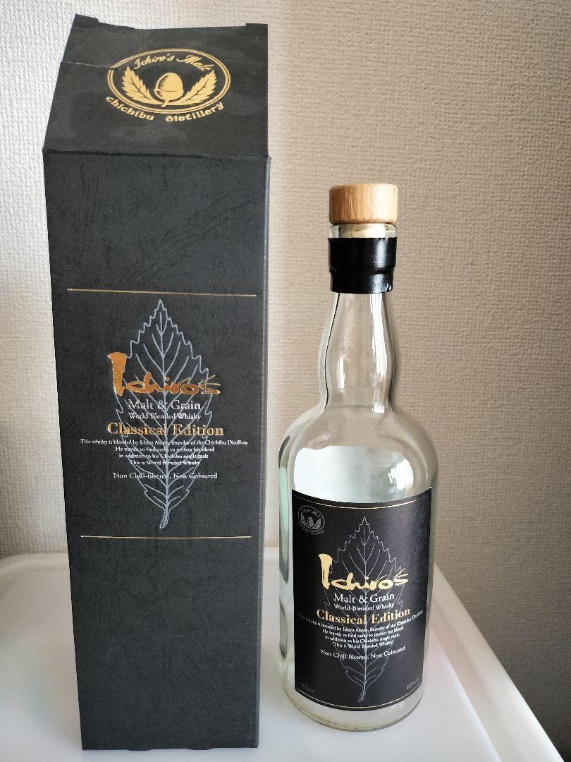 Ichiro\'S Malt Classic Edition Empty Bottle Box
