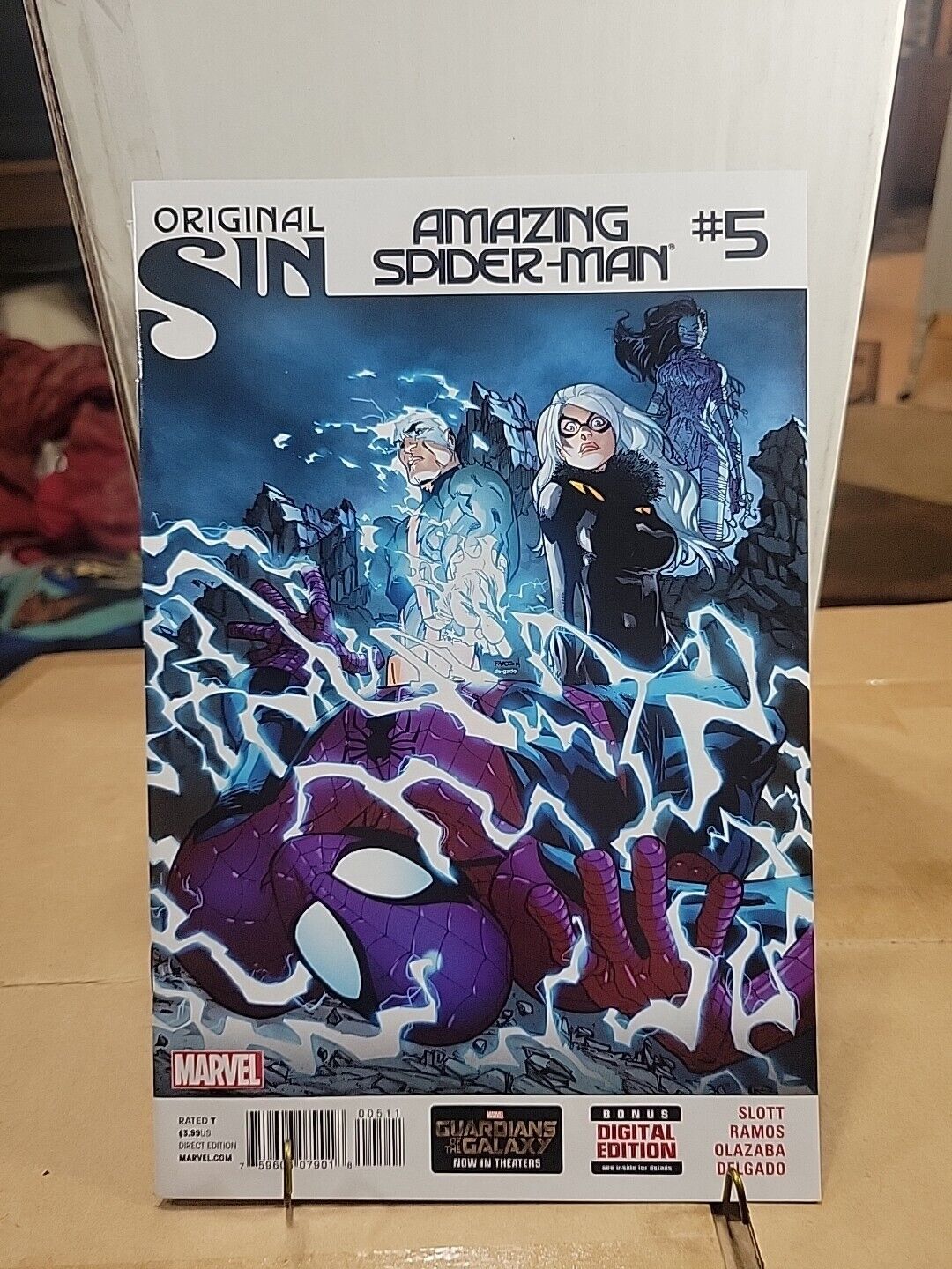 Amazing Spider-Man #5 Original Sin 2nd Appearance Silk Humberto Ramos Cover