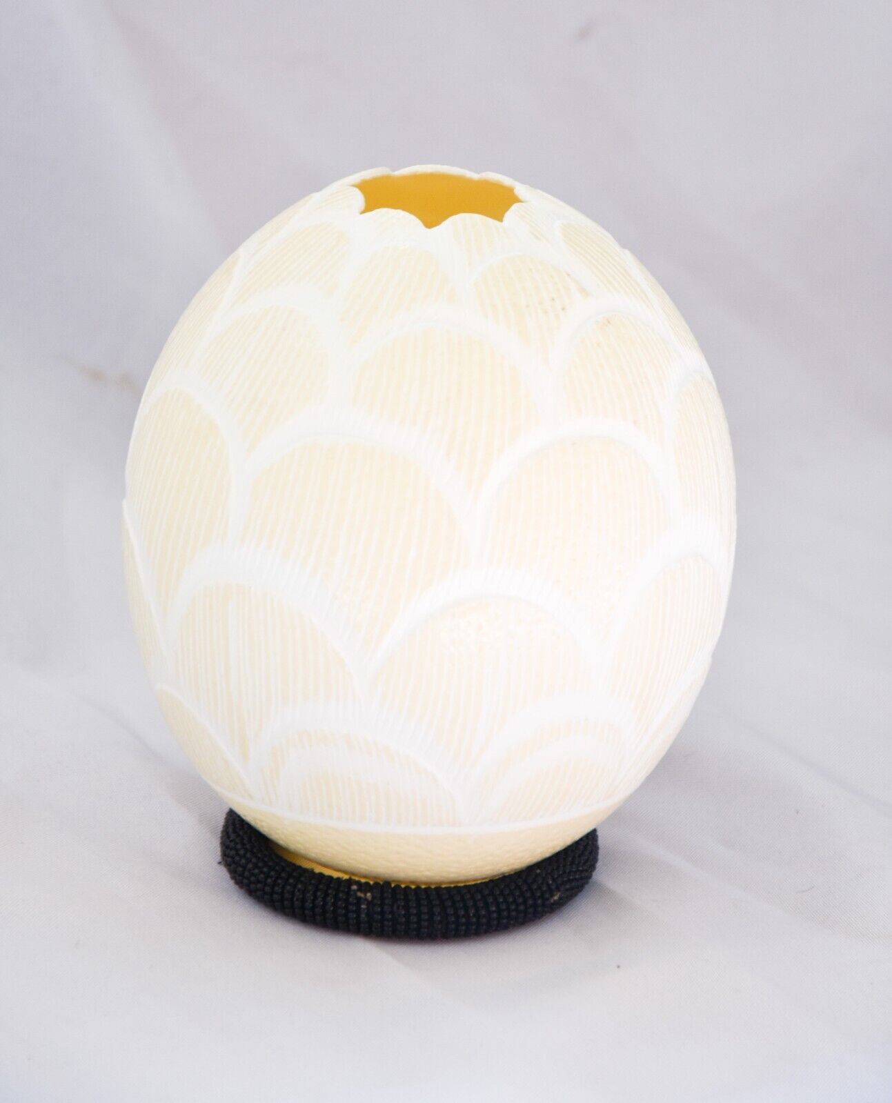 hand painted ostrich egg shell