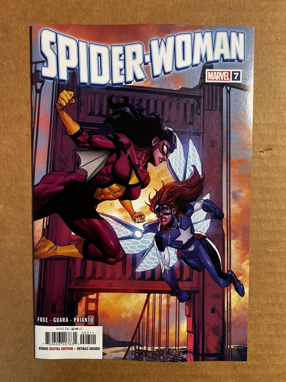 SPIDER-WOMAN #7 MAIN COVER 1ST TEAM APPEARANCE OF THE ASSEMBLY 2024 MARVEL NM