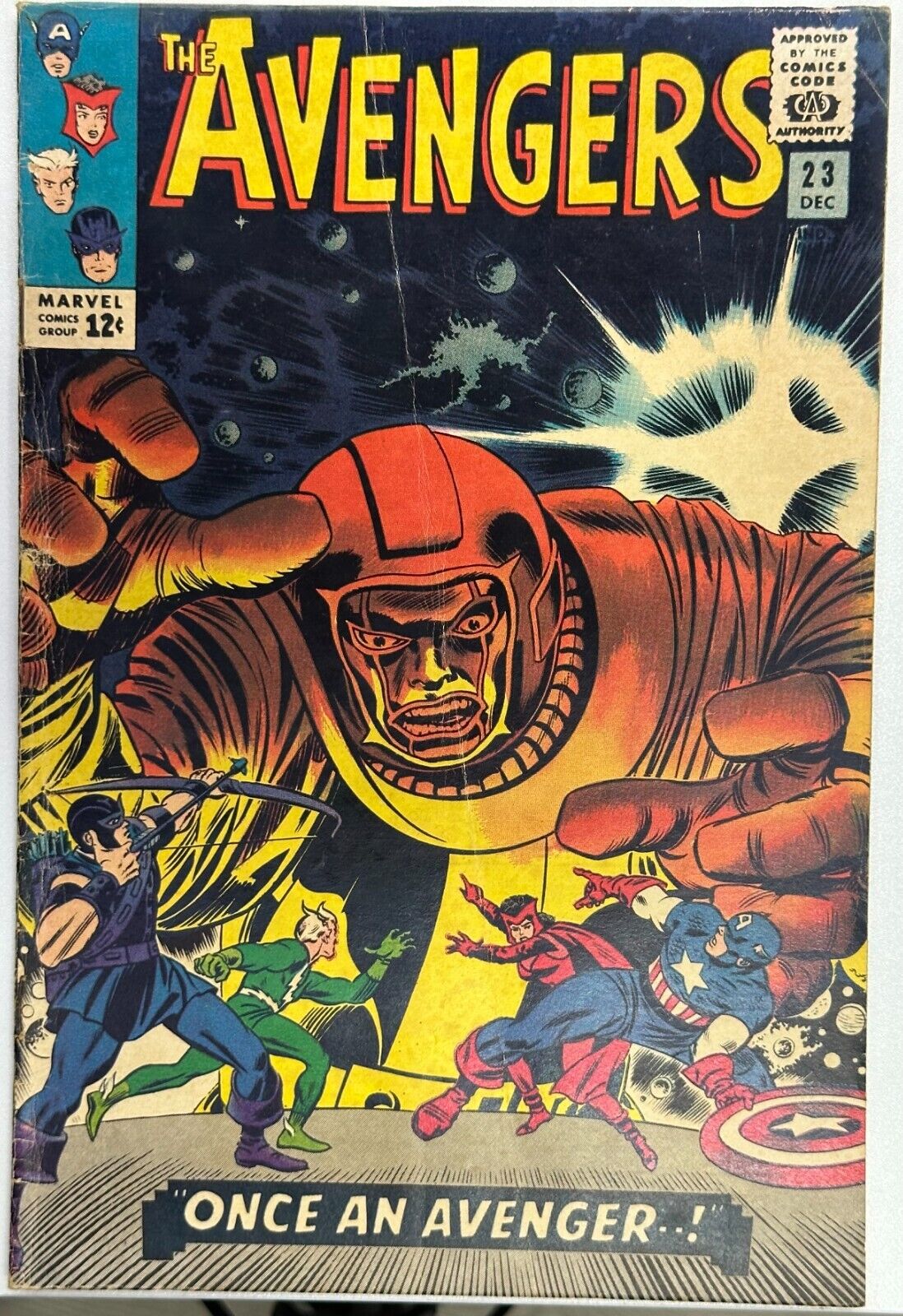Avengers #23, KEY 1st App. Ravonna Renslayer, VG, Marvel Comics 1965