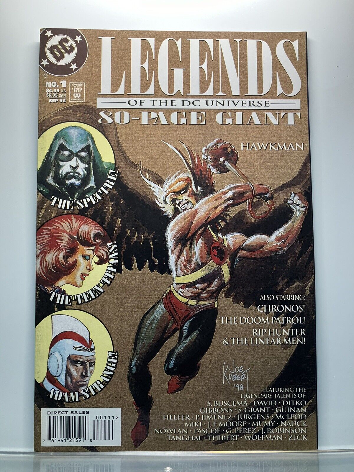 LEGENDS OF THE DC UNIVERSE # 1 (1998) DC COMICS 80 PAGE GIANT -JOE KUBRT ART- NM