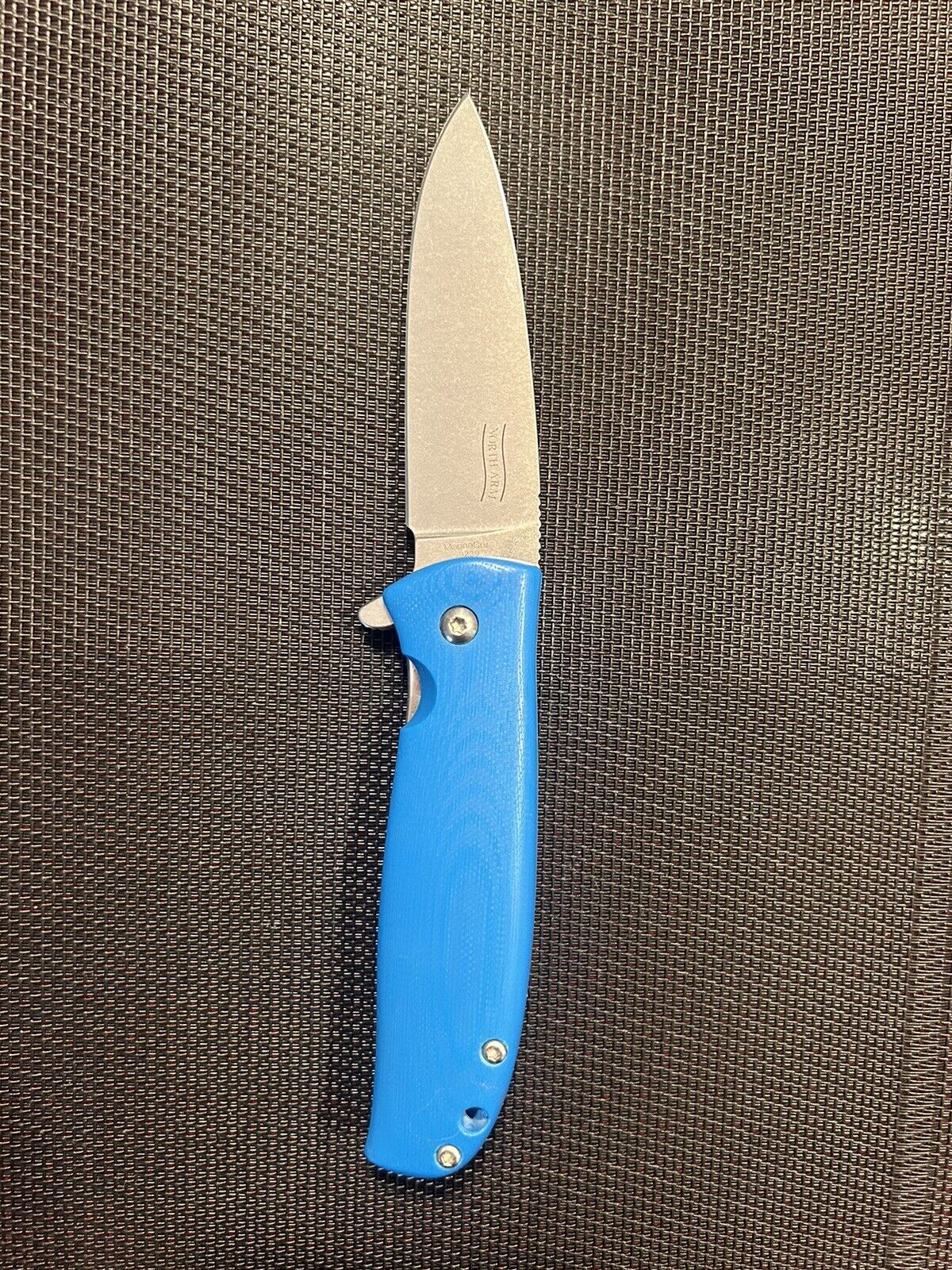 North Arm Knives Skaha 2 MAGNACUT Custom  Blue G10 Model