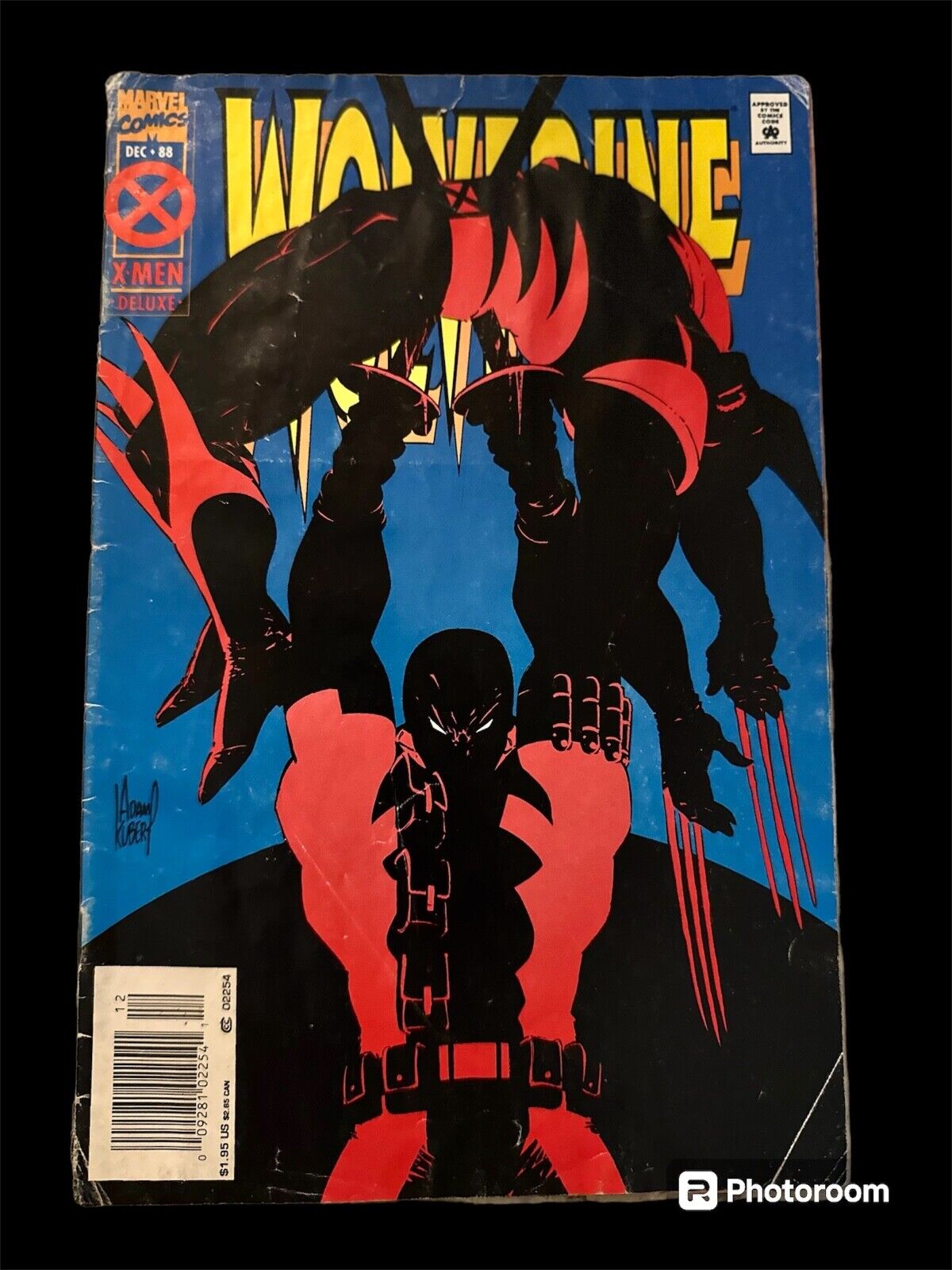Wolverine #88 (1994) FN+ 1st Battle vs Deadpool Deluxe Newsstand Edition
