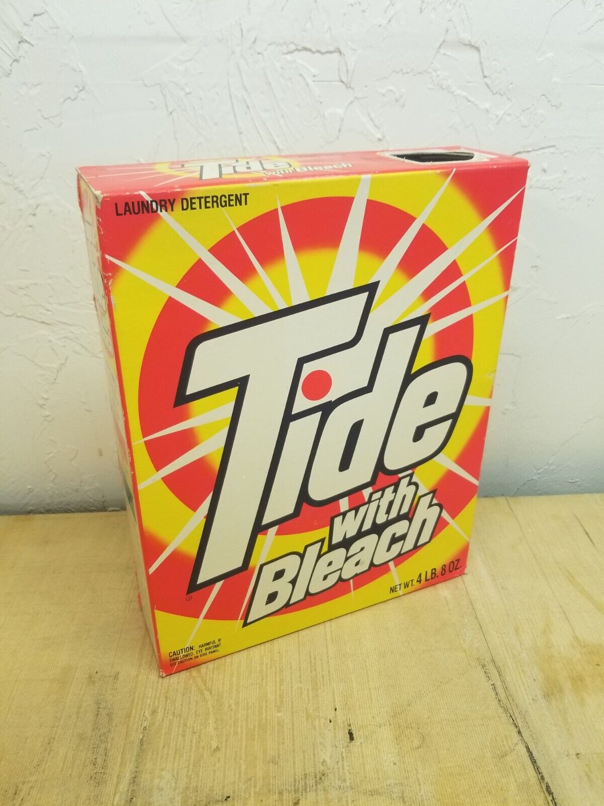 Vintage tide laundry soap empty box