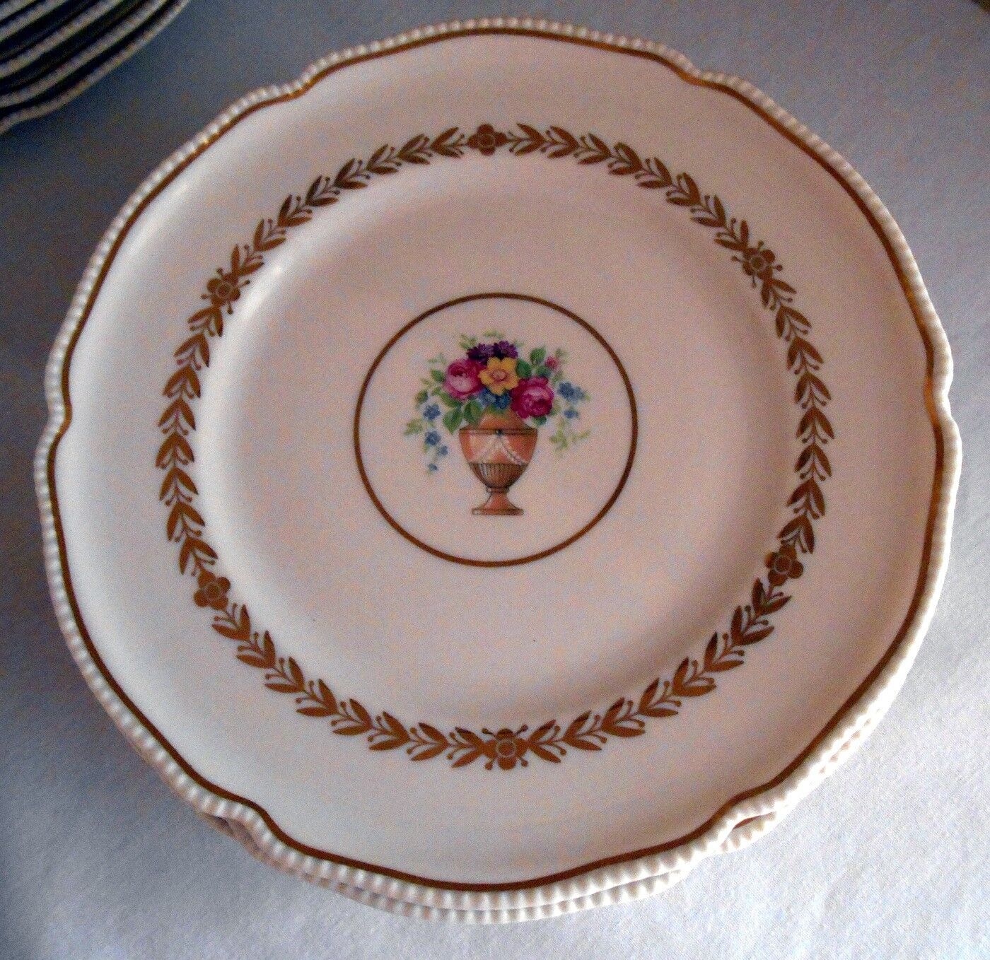 RARE Rosenthal Colonial Pearl Edge Dinnerware - 58 Pieces MINT Condition