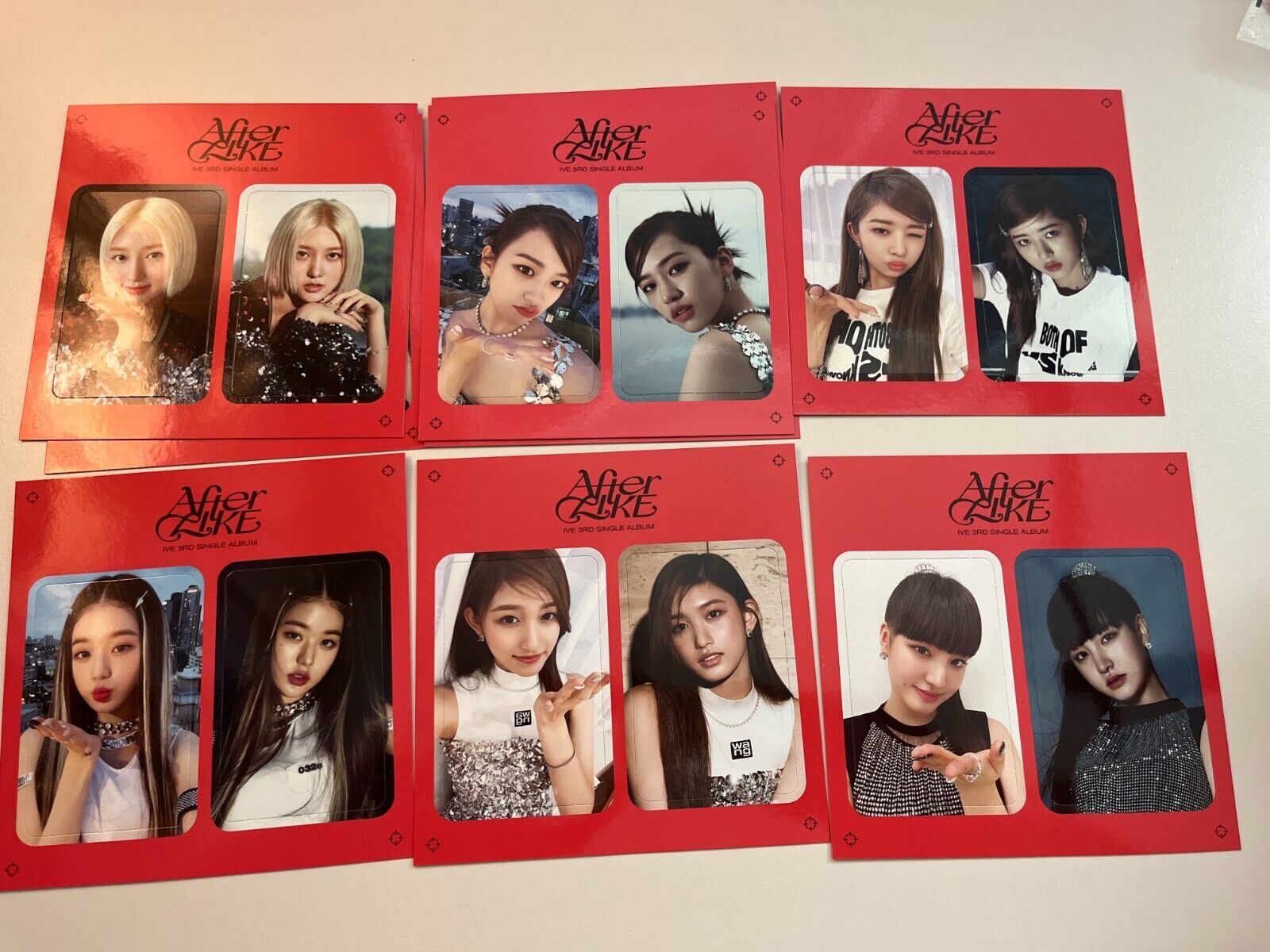 IVE Official STARSHIP Photocard Album AFTER LIKE - 6 Type