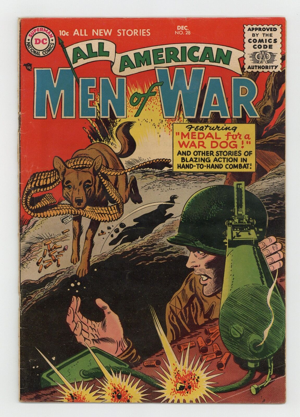 All American Men of War #28 VG 4.0 1955