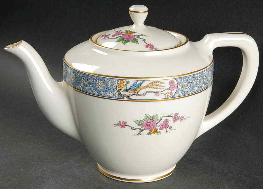 Lenox Ming-Birds  Shape 1961 Teapot & Lid 5928327
