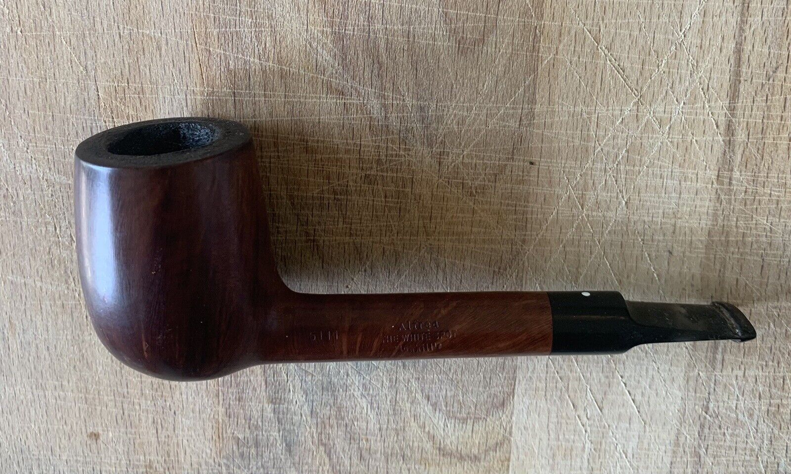 Smoking Pipe Dunhill Root Briar 5111 Lovat from 2020. \'The White Spot\'. 