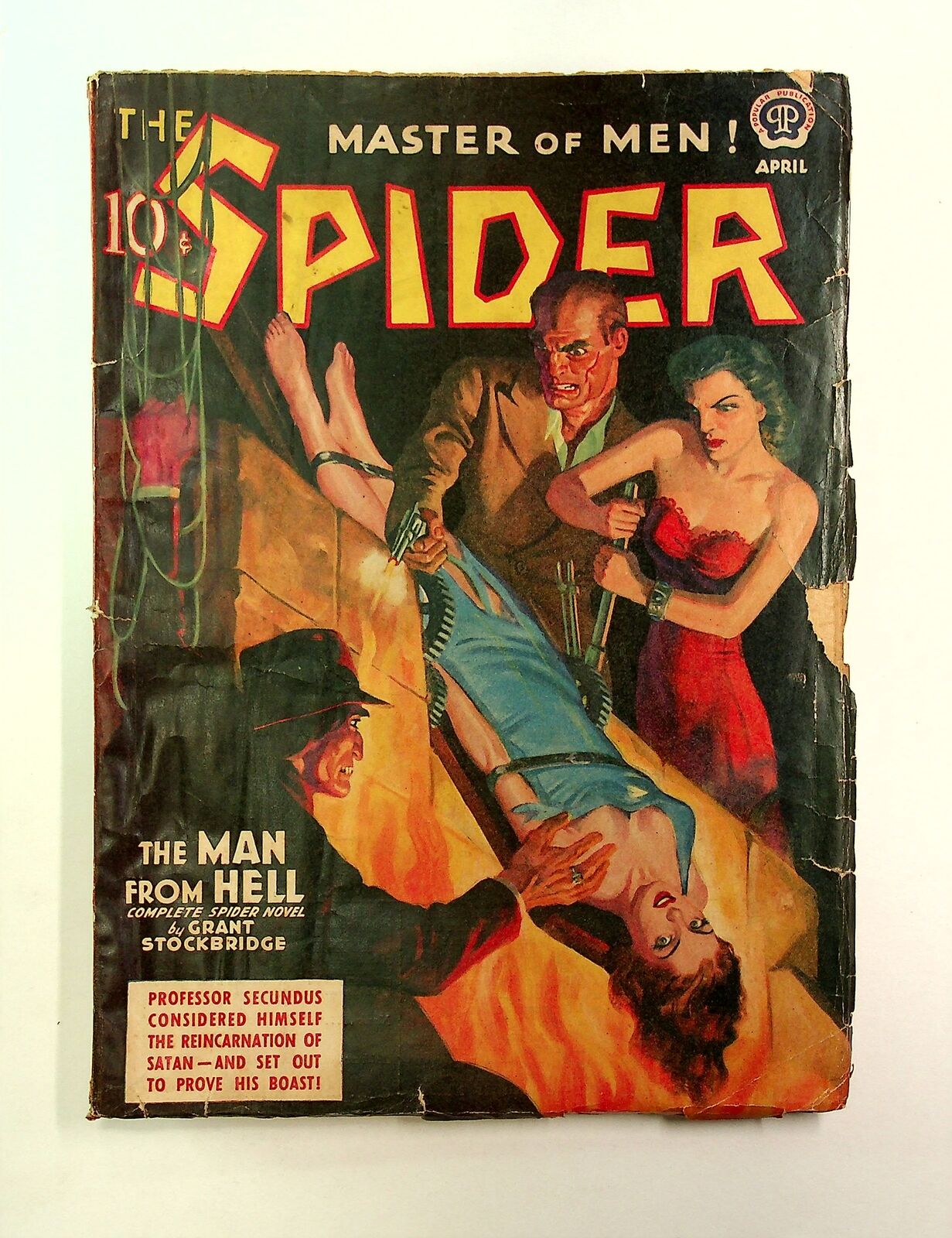 Spider Pulp Apr 1940 Vol. 20 #3 GD/VG 3.0