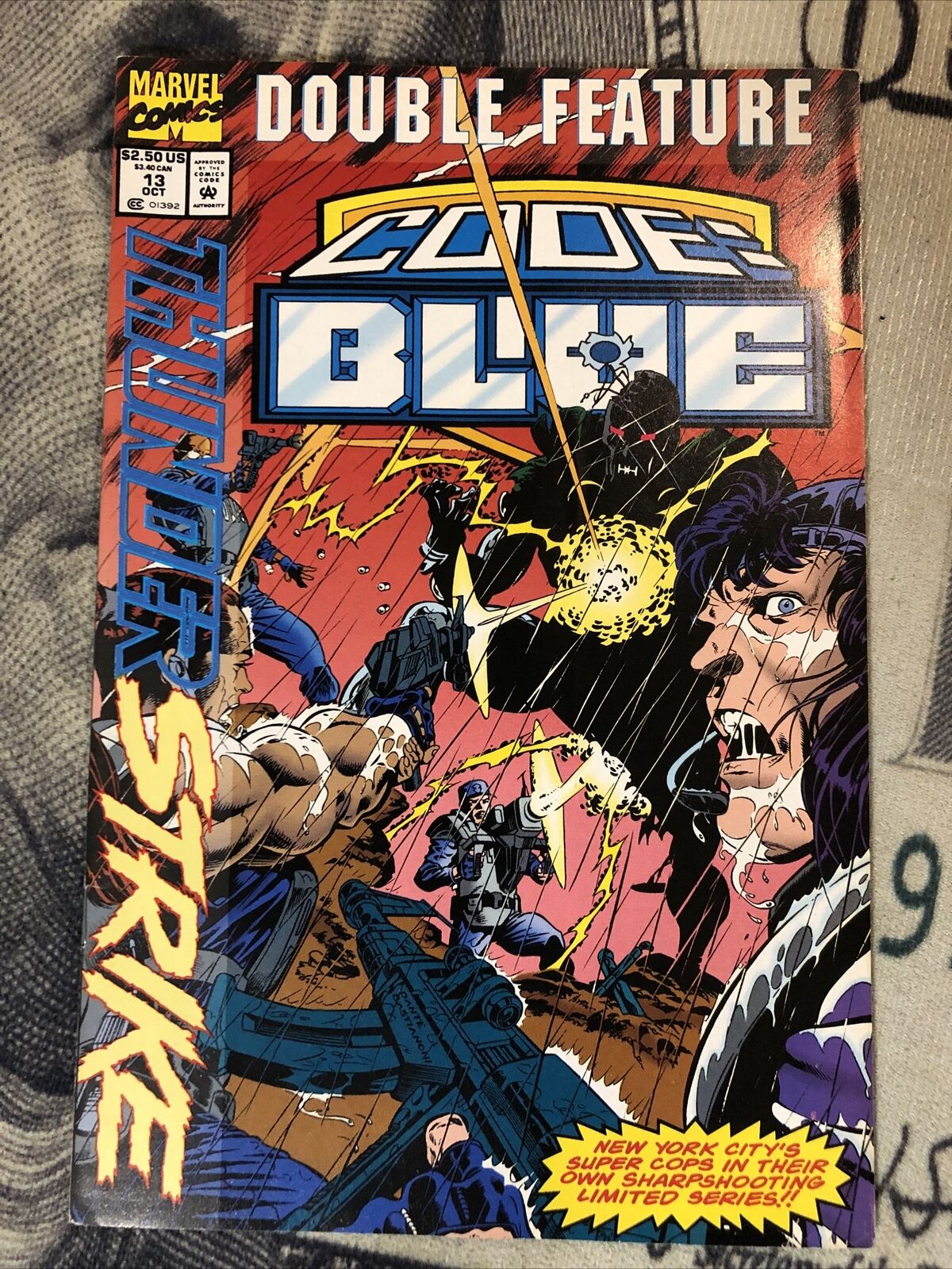 MARVEL COMICS: CODE: BLUE #13. THUNDER STRIKE