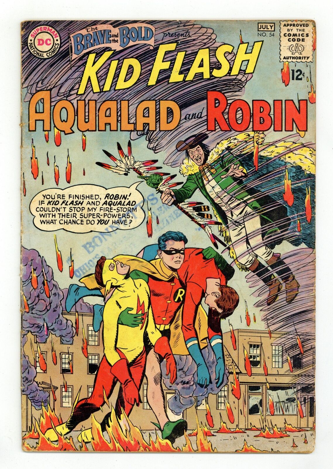 Brave and the Bold #54 PR 0.5 1964 1st app. and origin Teen Titans