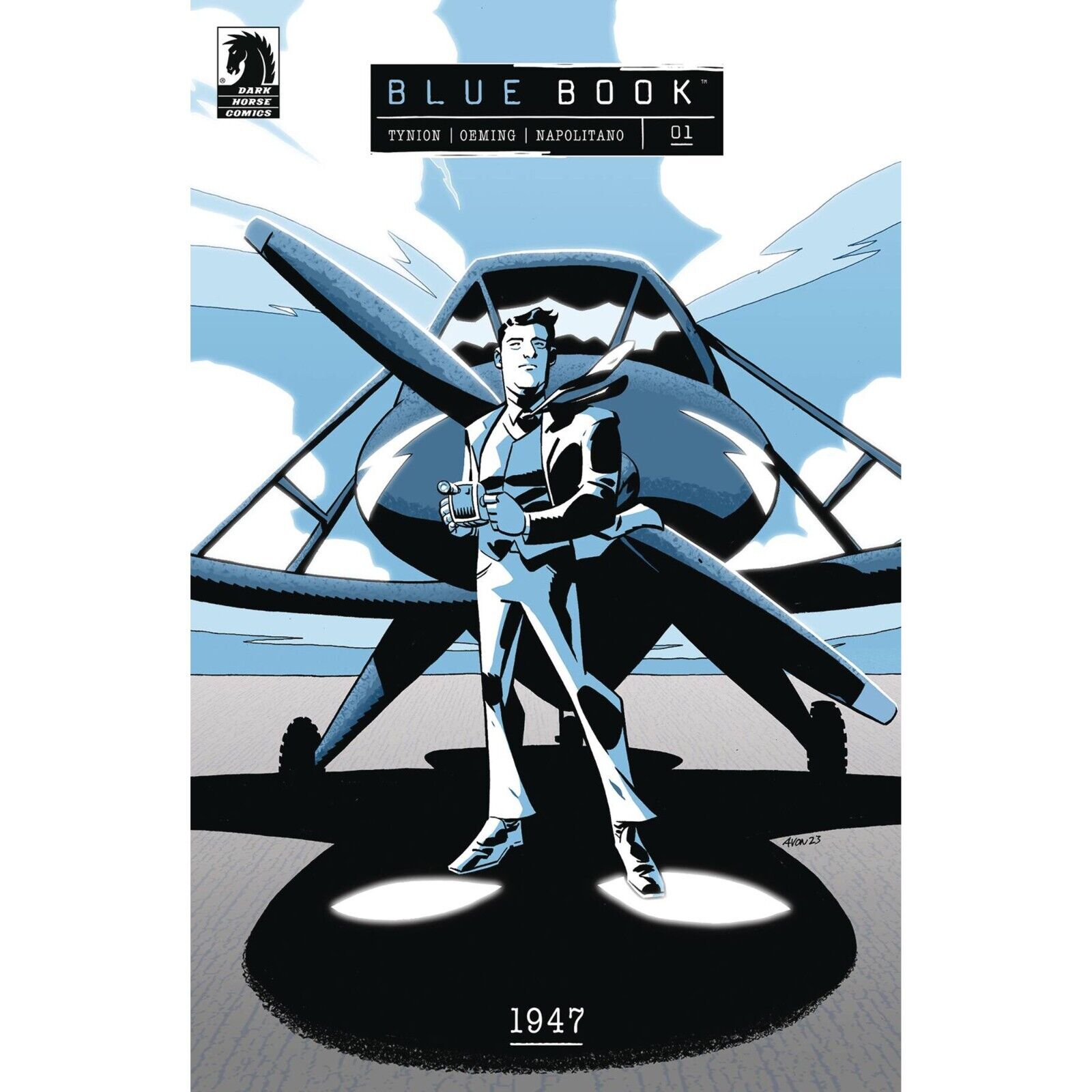 Blue Book: 1947 (2024) 1 2 3 4 Variants | Dark Horse Comics | COVER SELECT