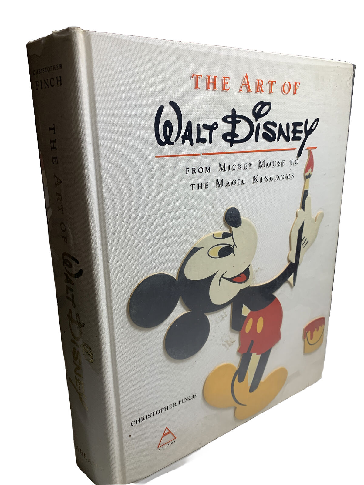 The Art Of Walt Disney By Christopher Finch Abrams 1973 Vintage Book