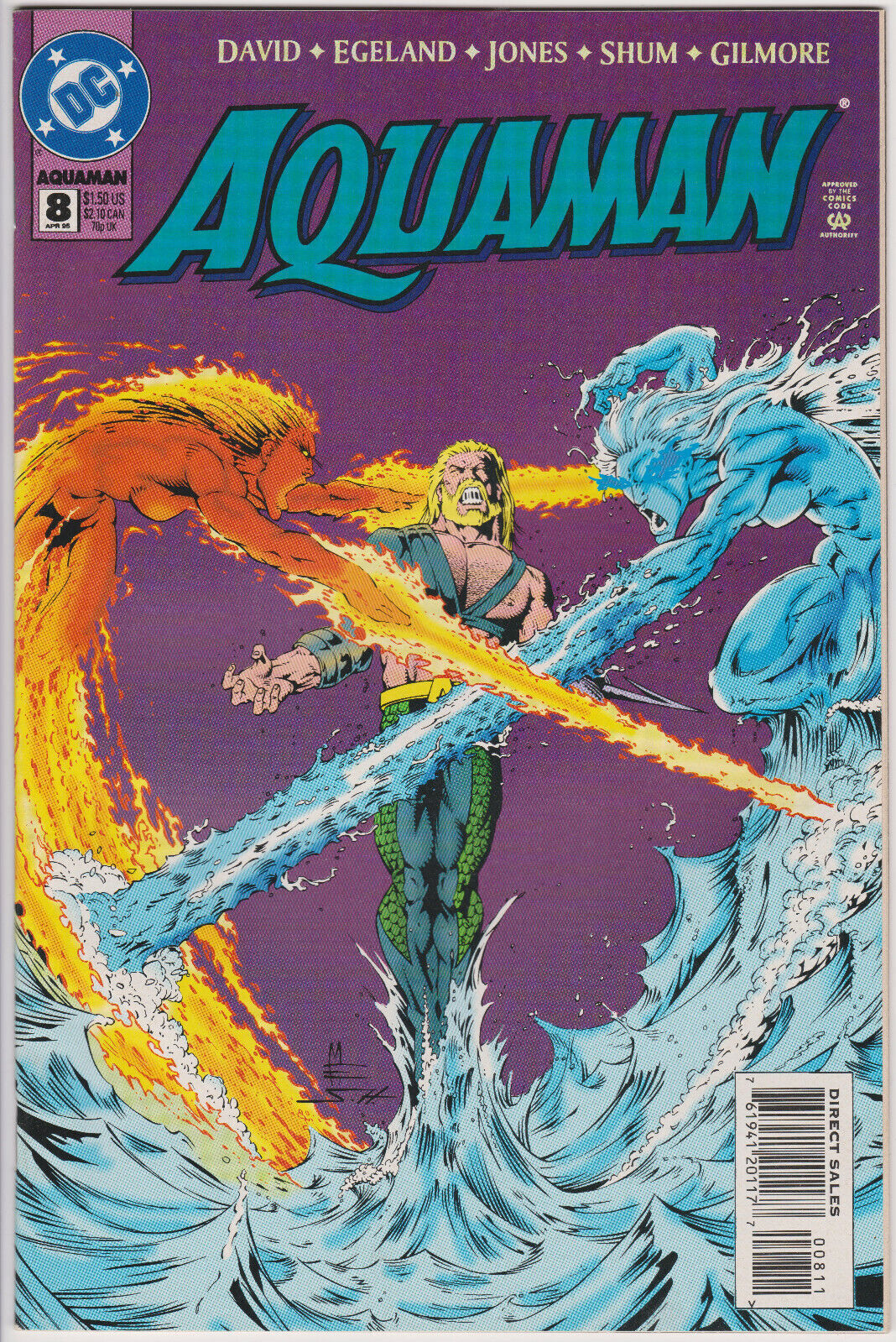 Aquaman #8, Vol. 5 (1994-2001) DC Comics
